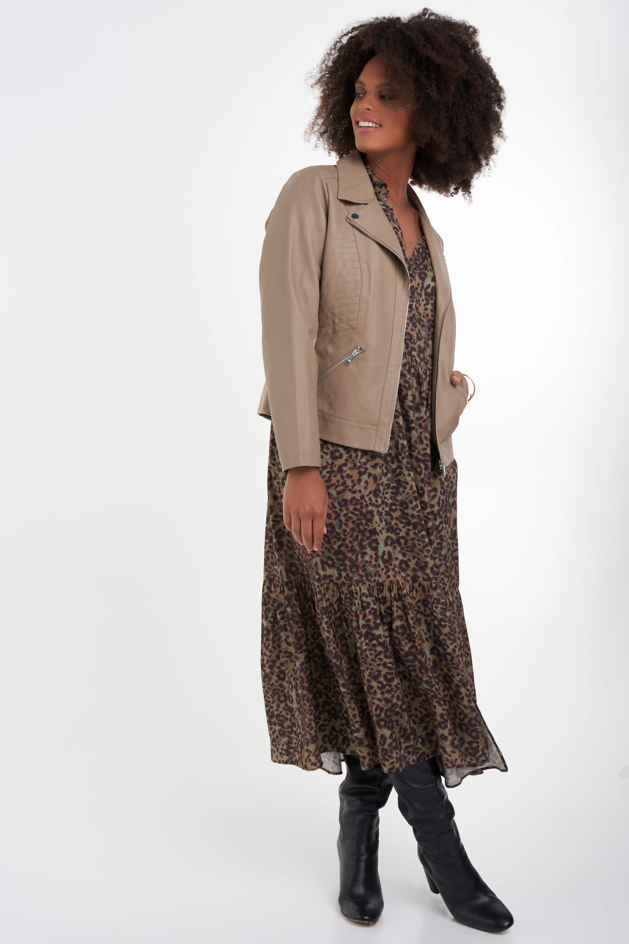 PU-Kunstlederjacke image number 6