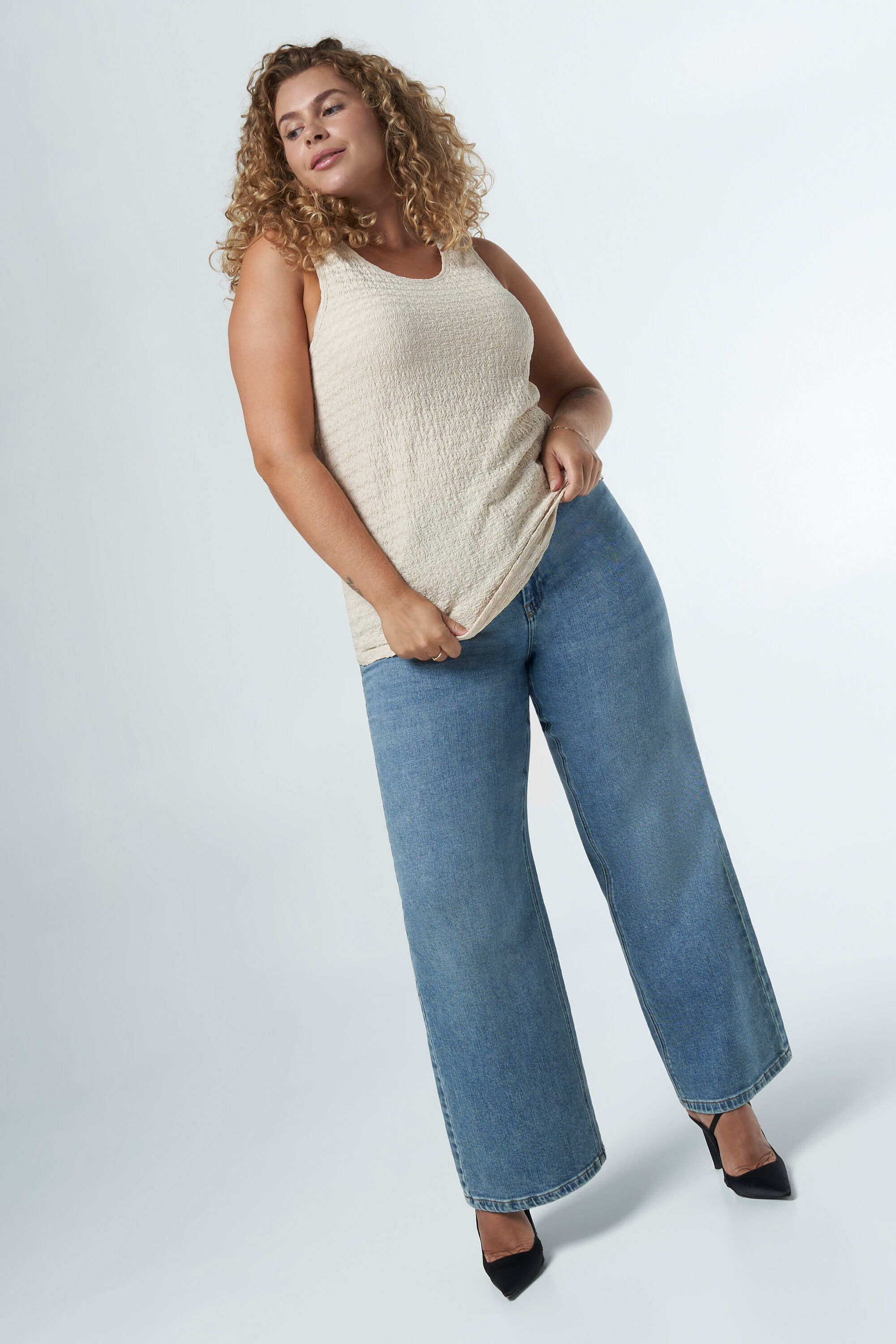 Strukturiertes Tanktop image number 5