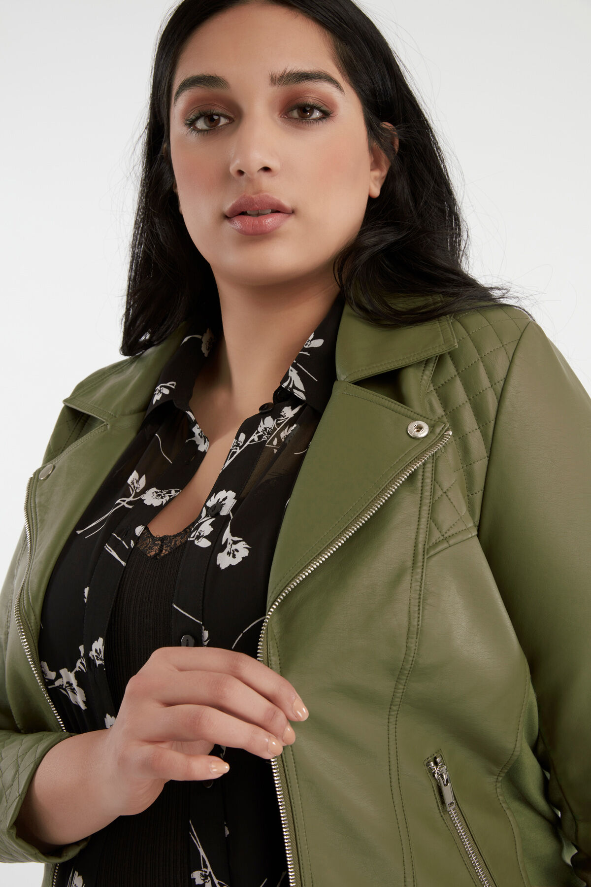 PU-Kunstlederjacke image number 3