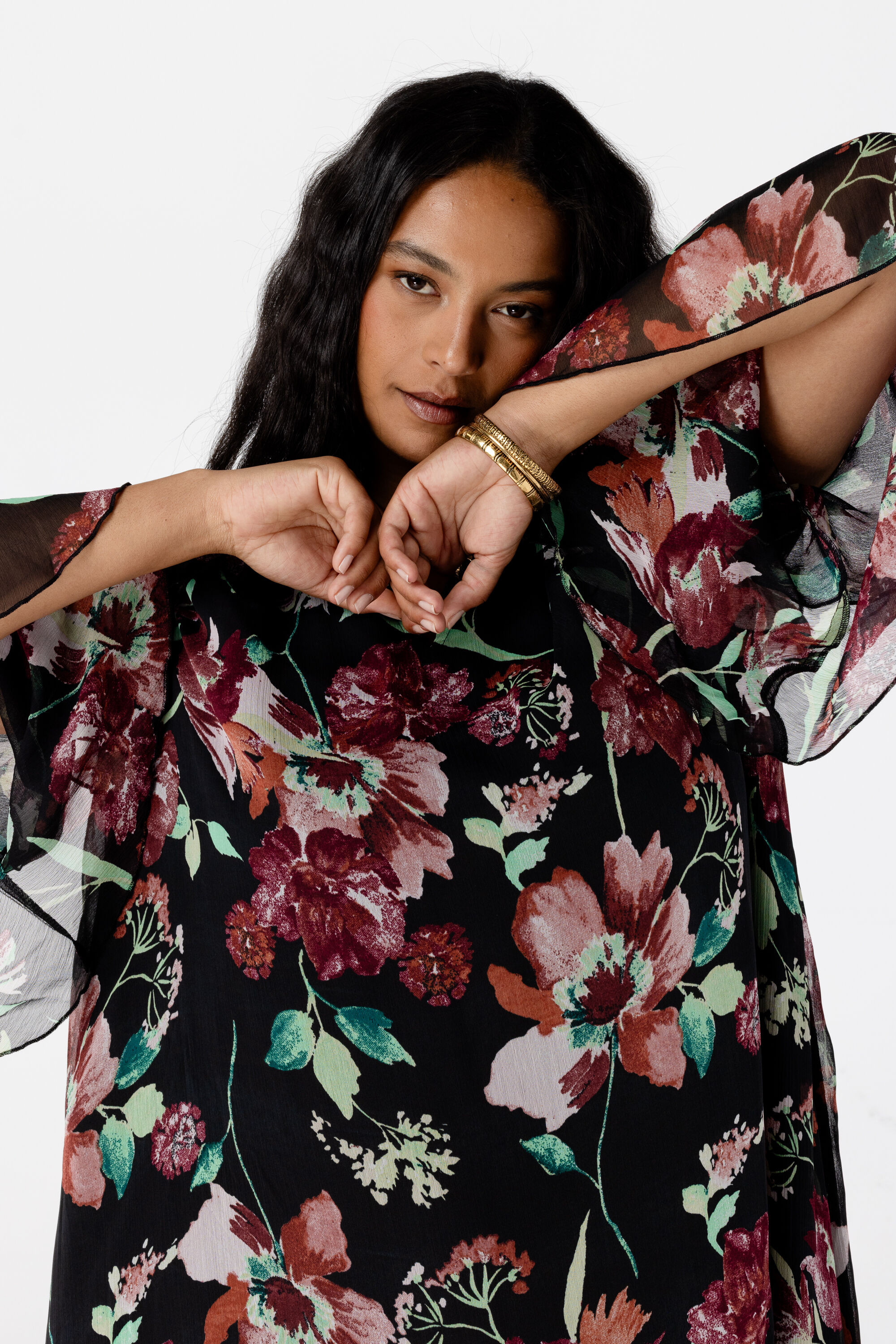 Kleid mit Print image number 4