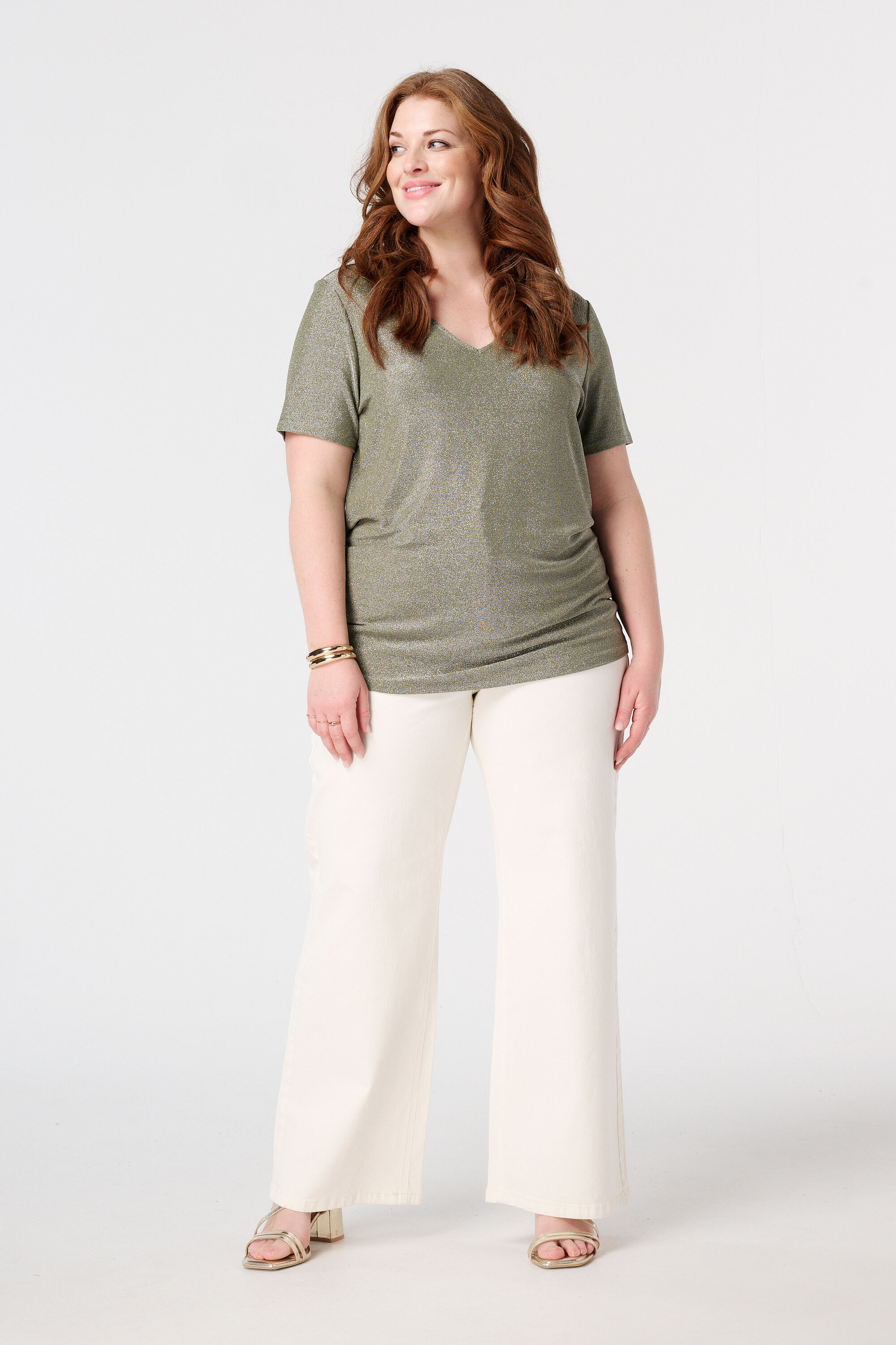 T-Shirt mit Glitzer image number 5