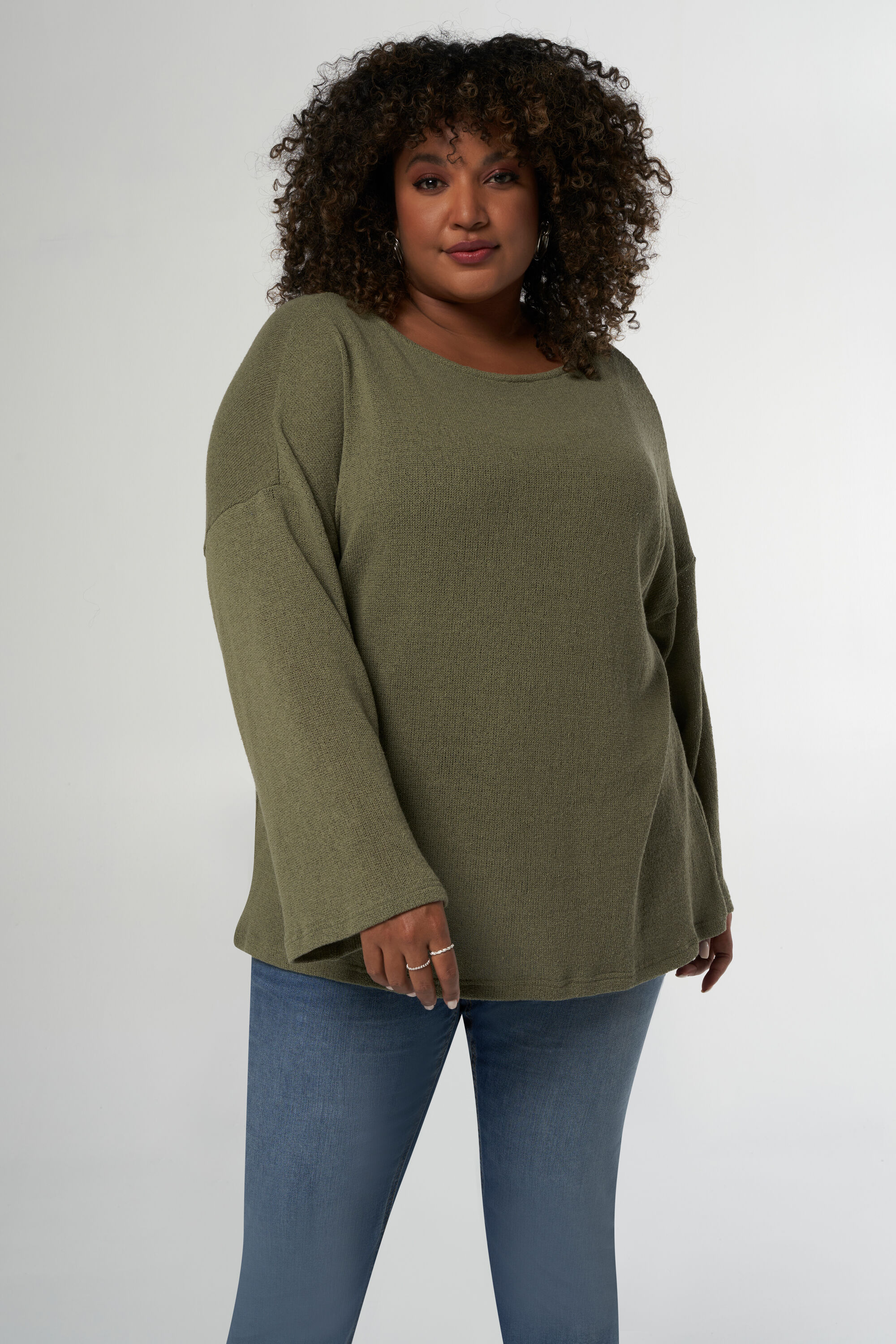 Top mit langen und ausgestellten &Auml;rmeln image number 5