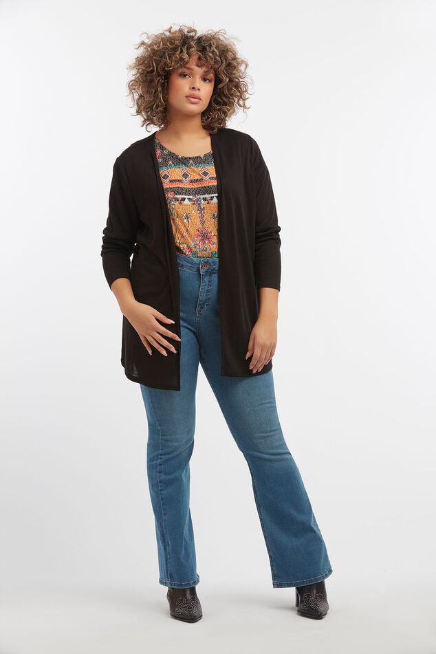 Offener dünner Cardigan image number 4