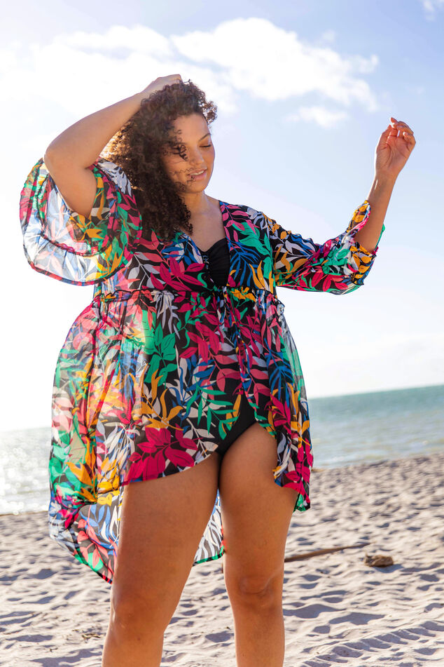 Kimono mit Print  image number 0