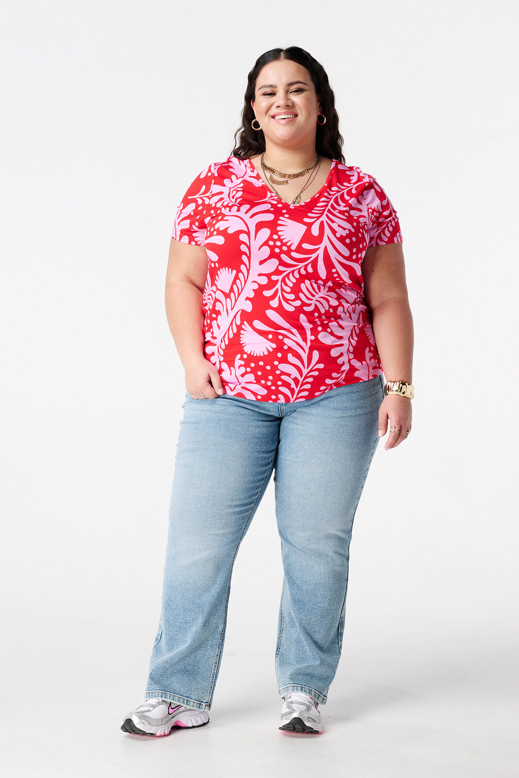 T-Shirt mit Print image number 5