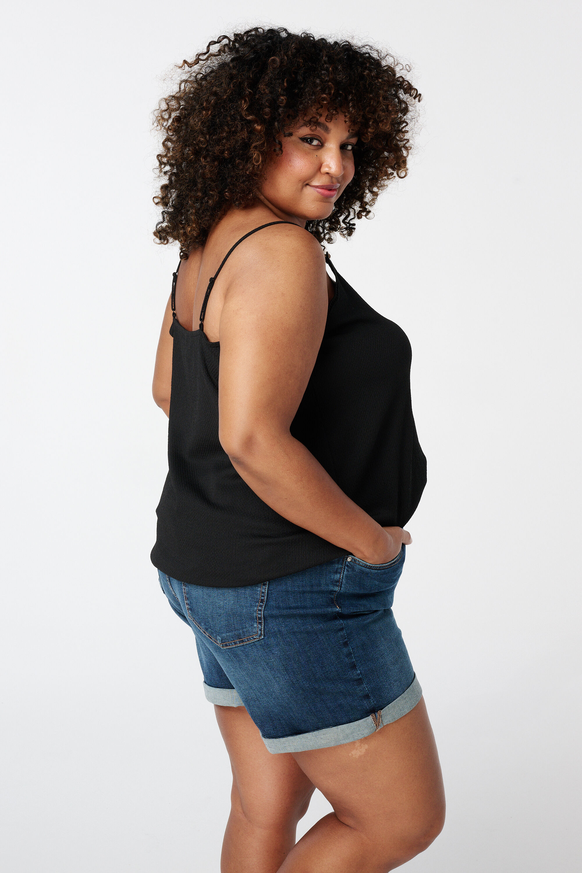 Texturiertes &auml;rmelloses Top image number 3