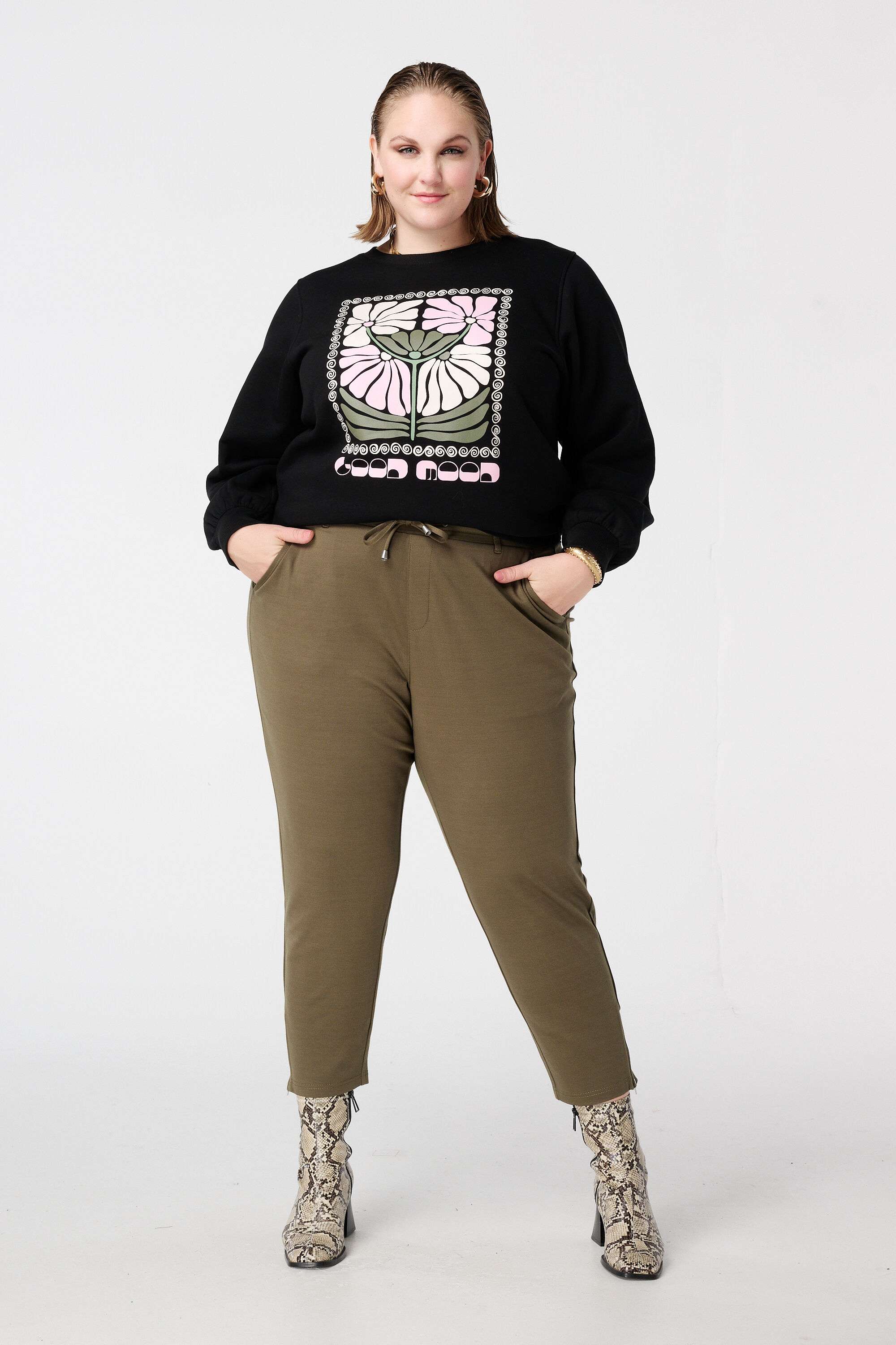 Sweatshirt mit Print image number 5