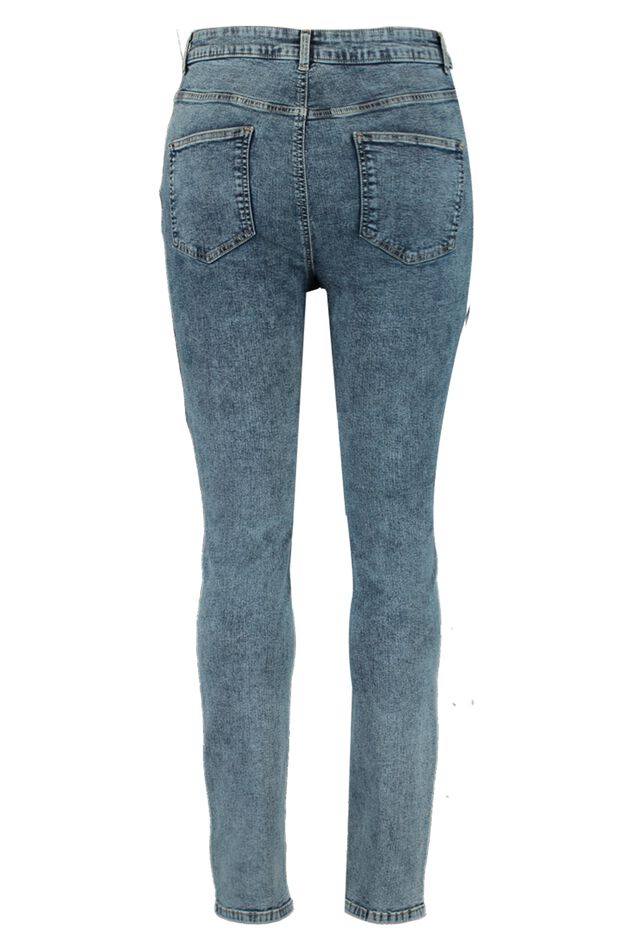 Skinny-Leg-Jeans CHERRY mit hohem Bund image number 2