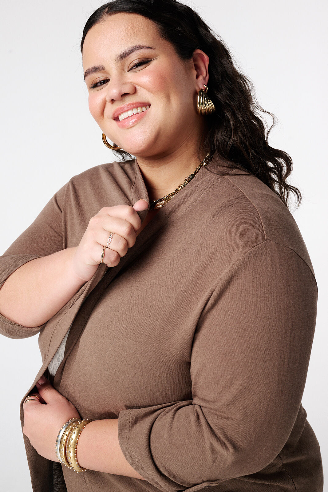 Offene Strickjacke image number 4