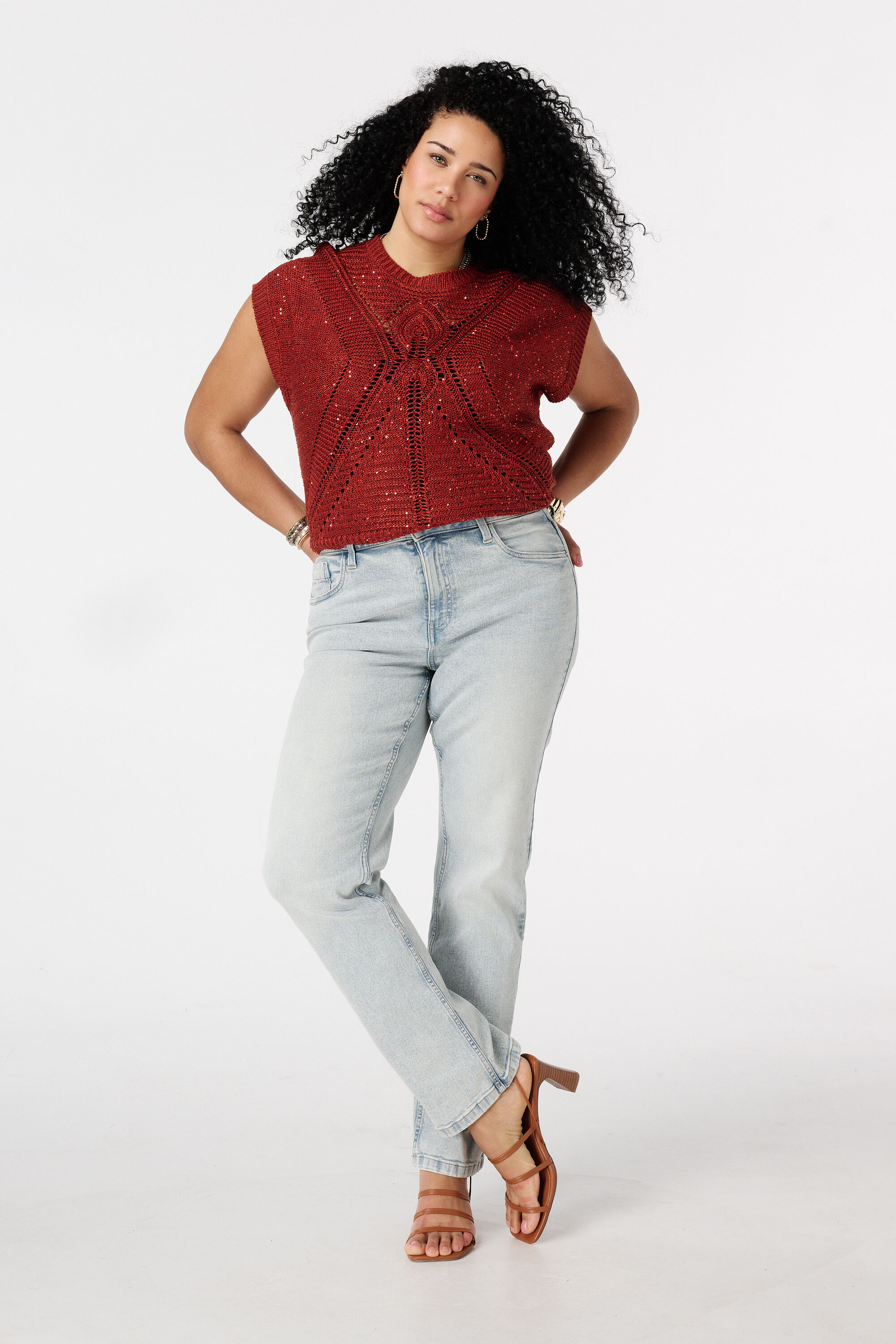 Straight Leg Jeans LILY L&auml;nge 34