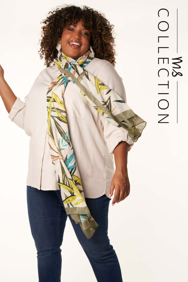 Schal mit Print  image number 0