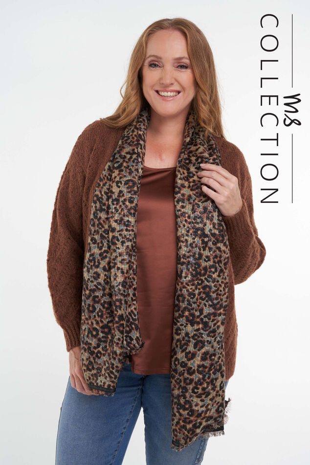 Schal mit Print  image number 0