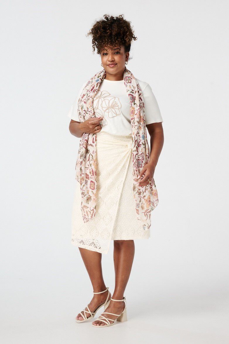 Wickelrock aus Spitze  image number 6