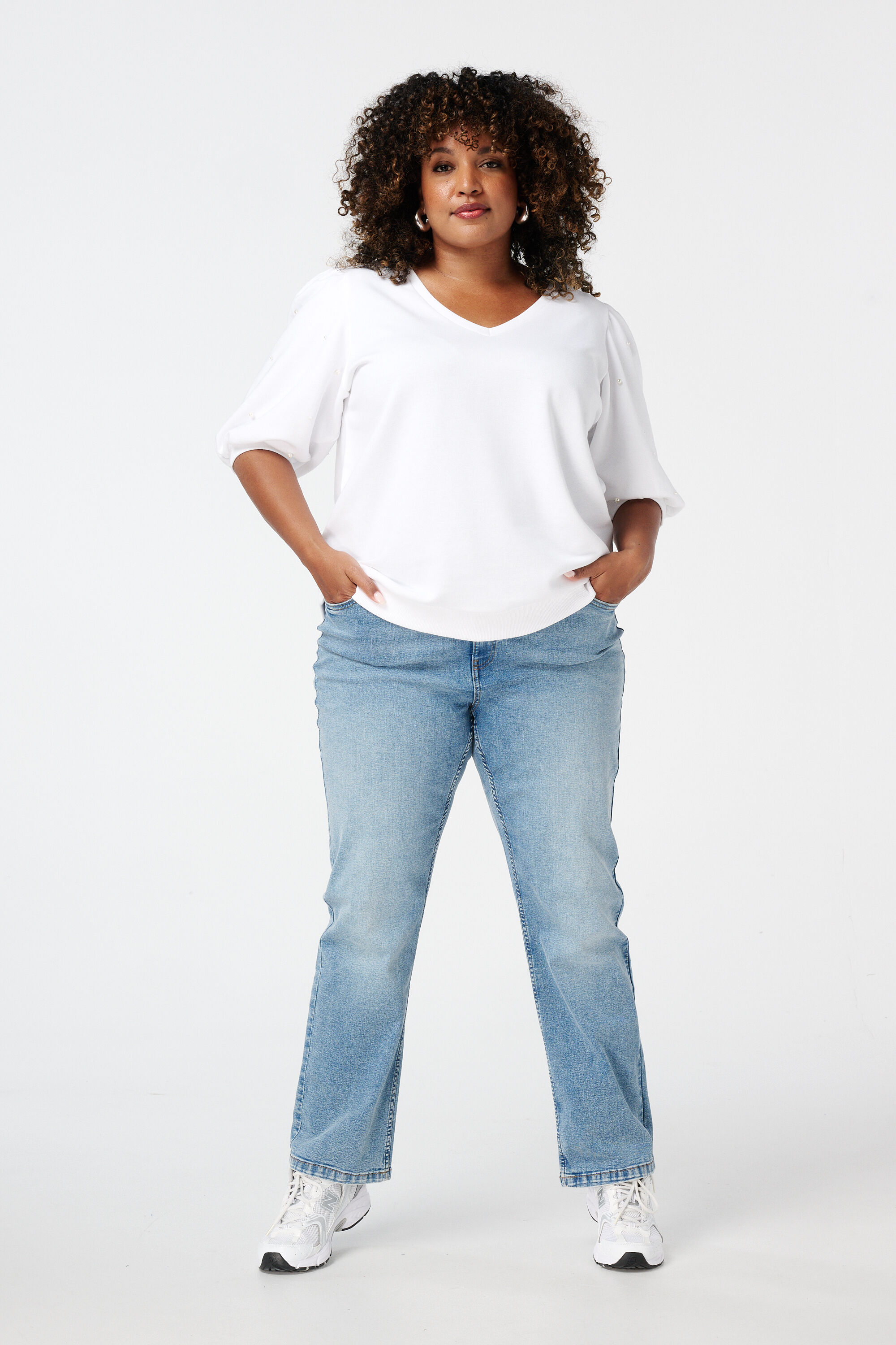 Top mit Perlen  image number 5