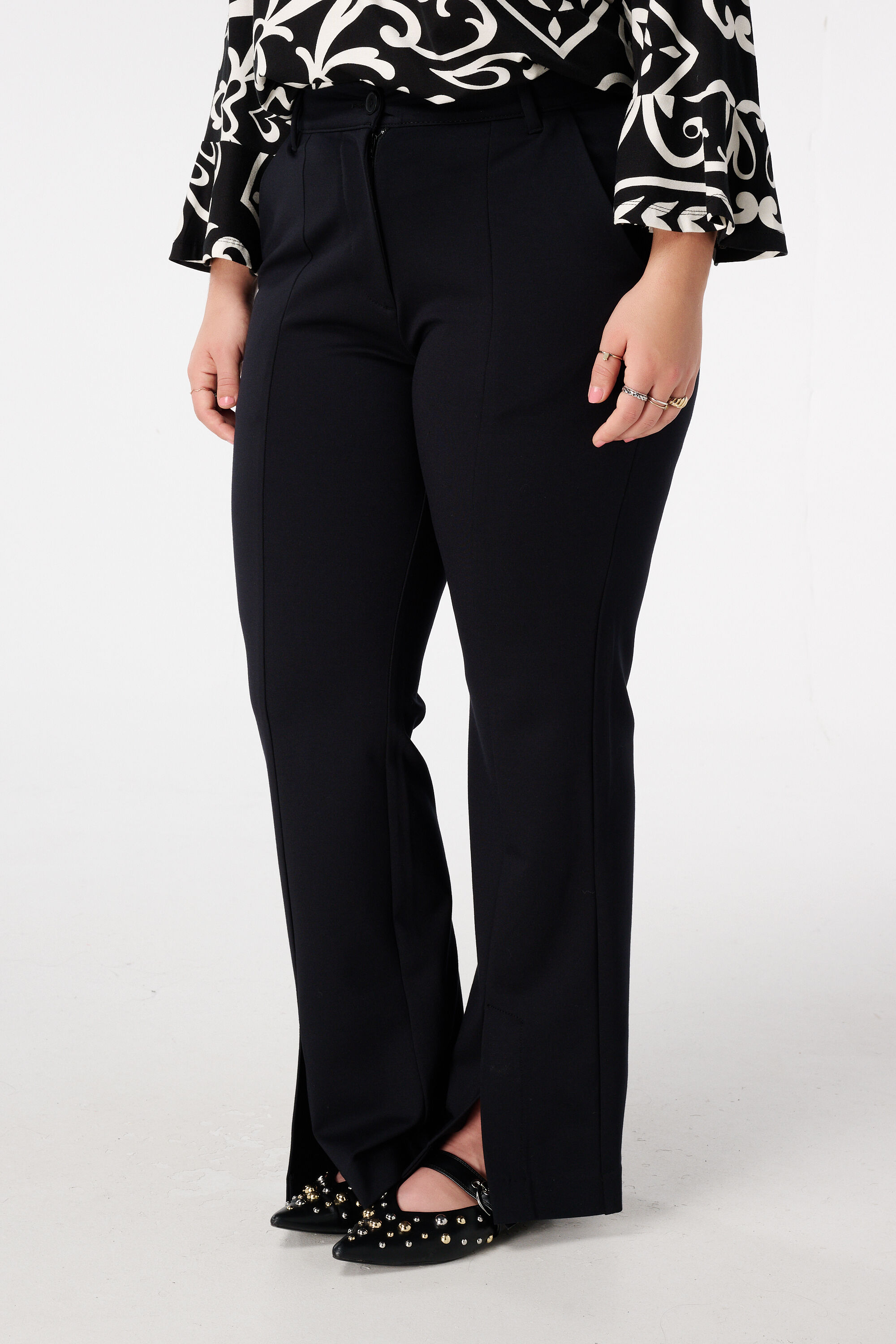 Flared-Hose mit Schlitz image number 5