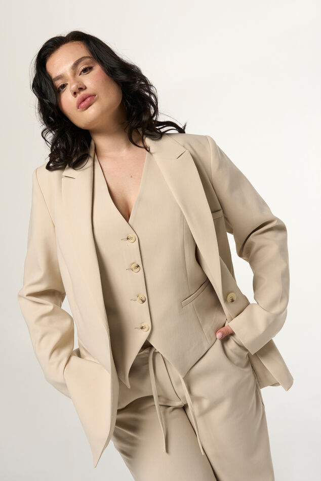 Blazer mit Knopfverschluss image number 0