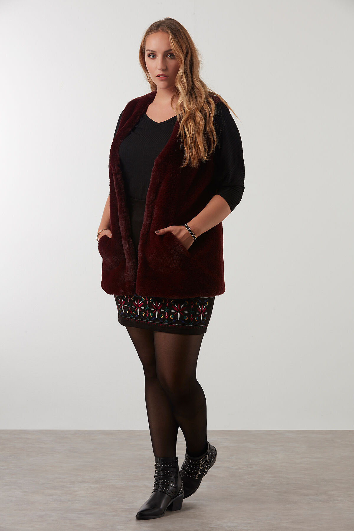 Weste aus Kunstfell image number 3