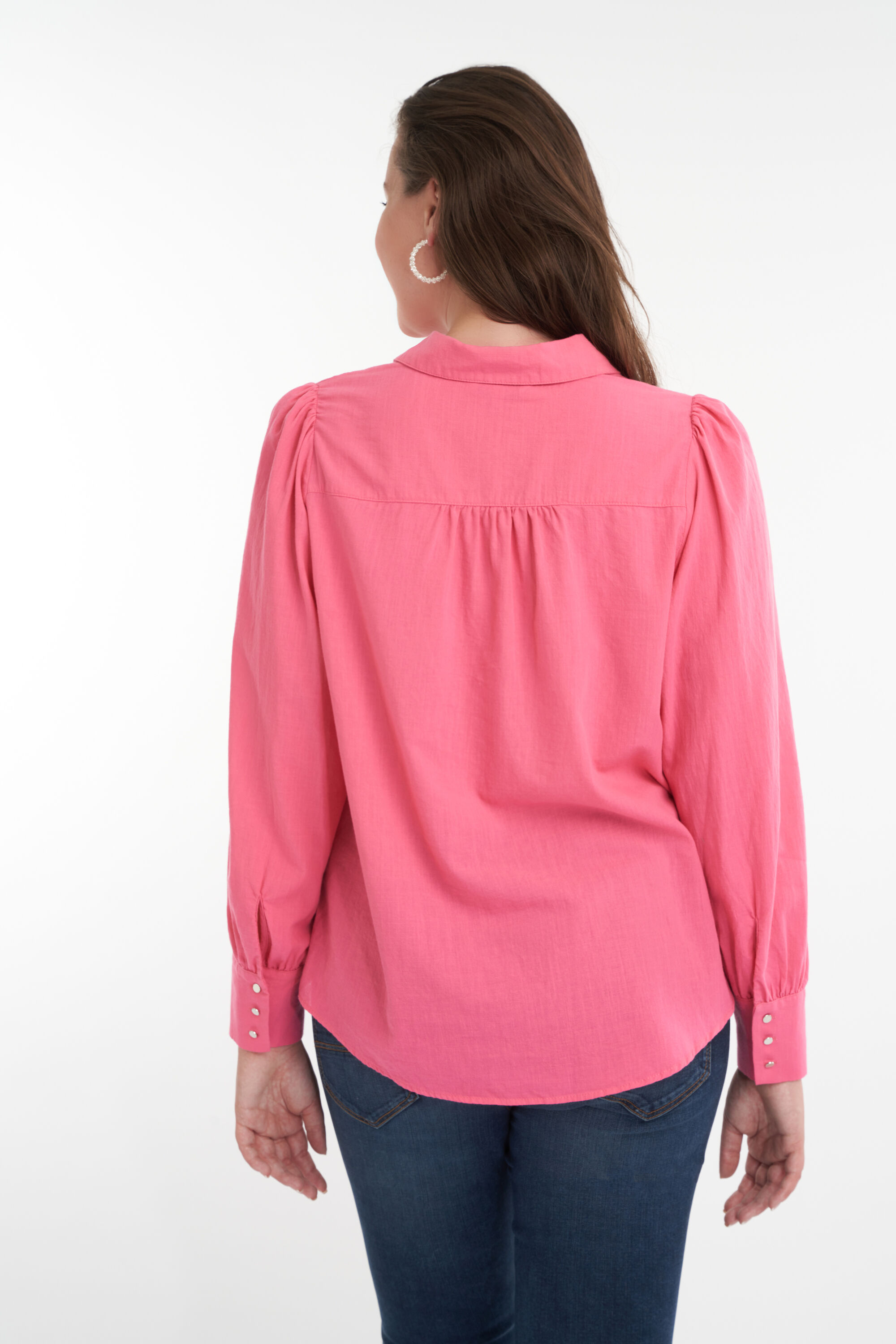 Bluse mit bauschigen &Auml;rmeln  image number 3