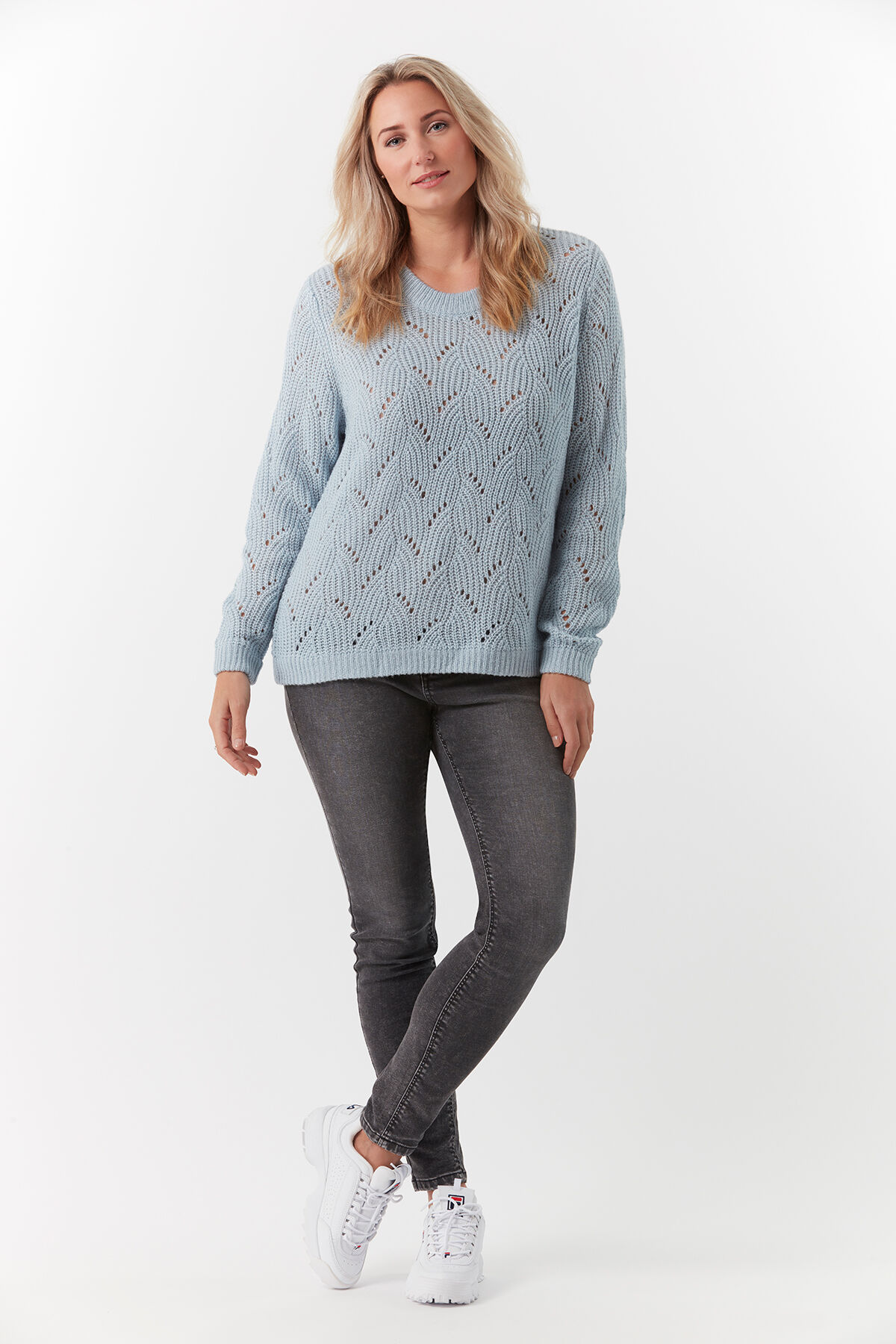 Pointelle-Pullover image number 3