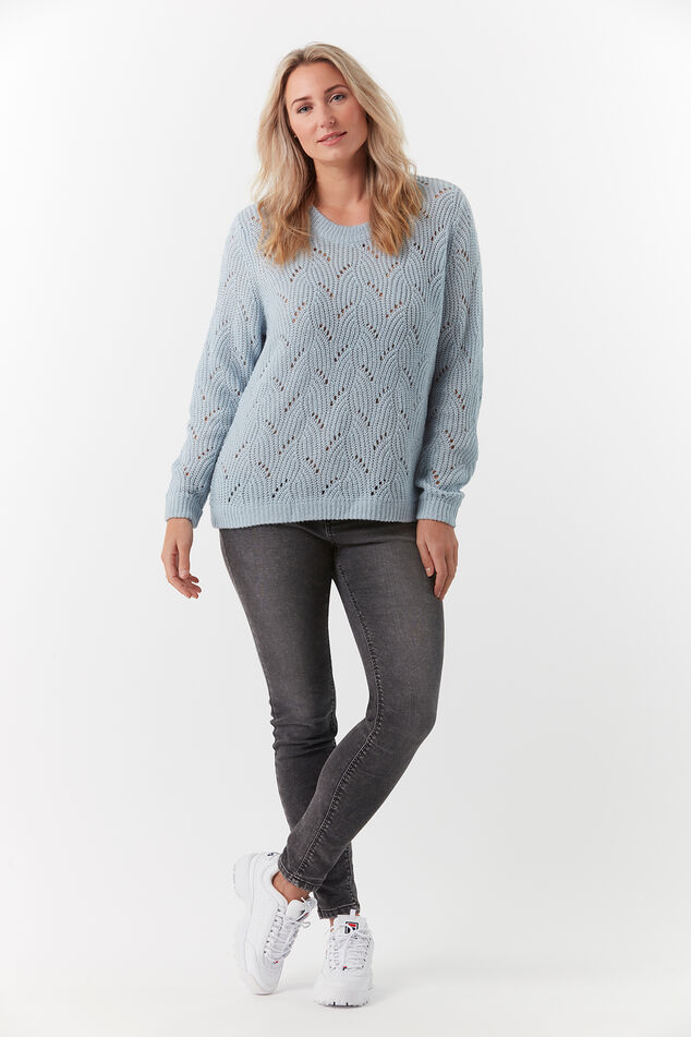 Pointelle-Pullover image number 3