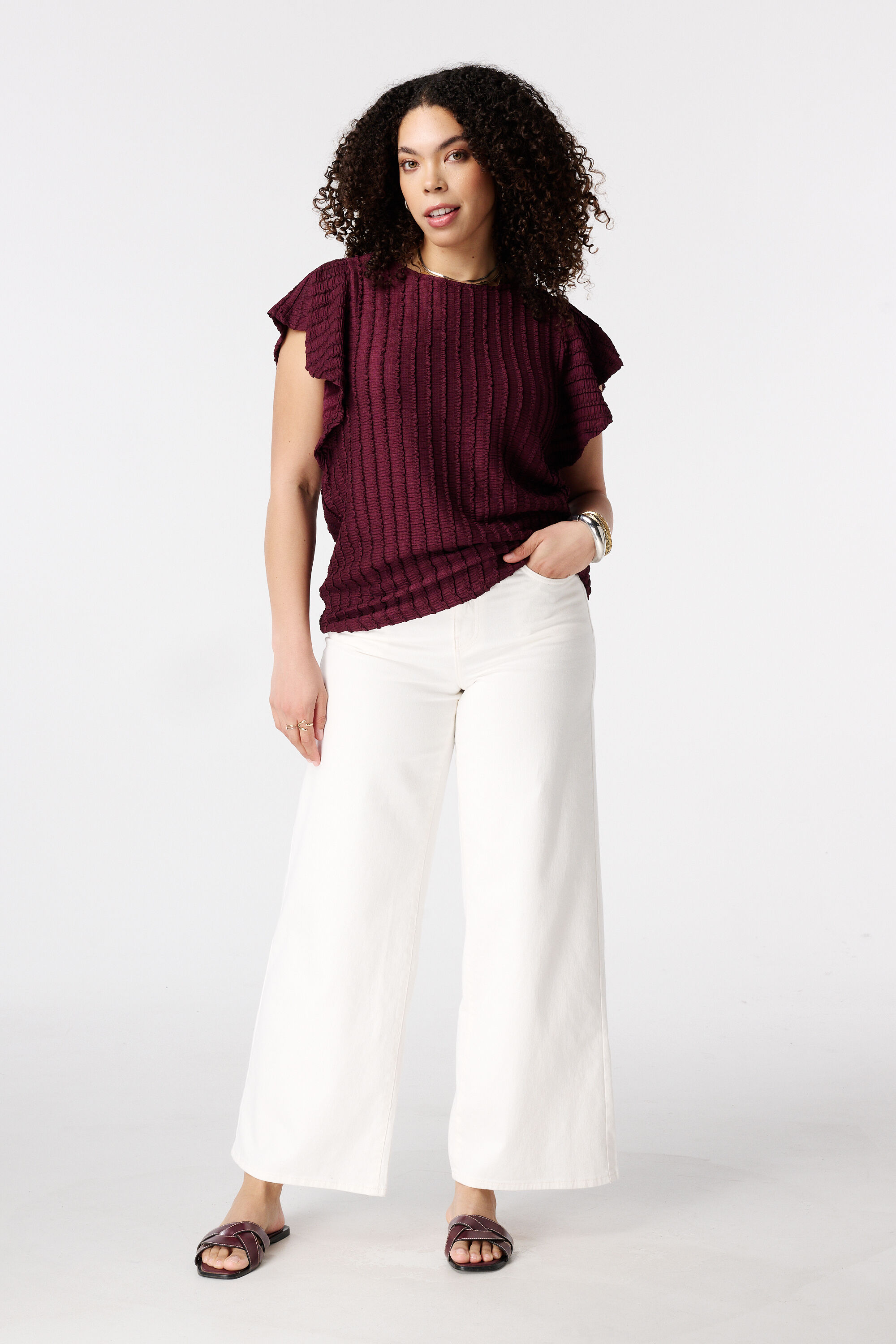 Top mit Schmetterlings&auml;rmeln image number 5