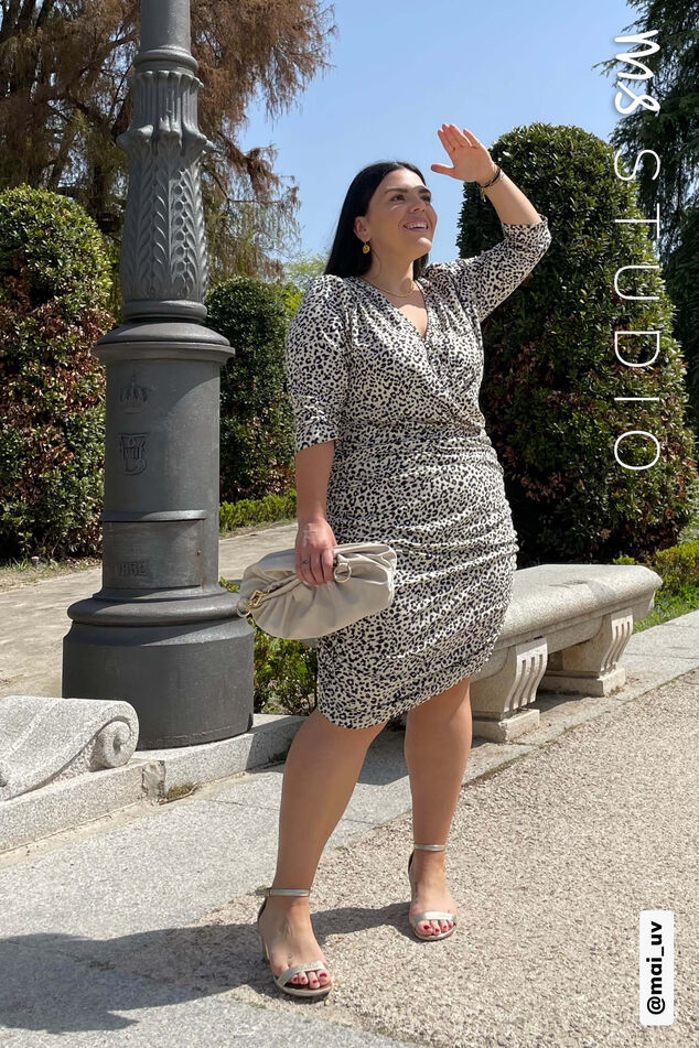 Kleid mit Print  image number 0