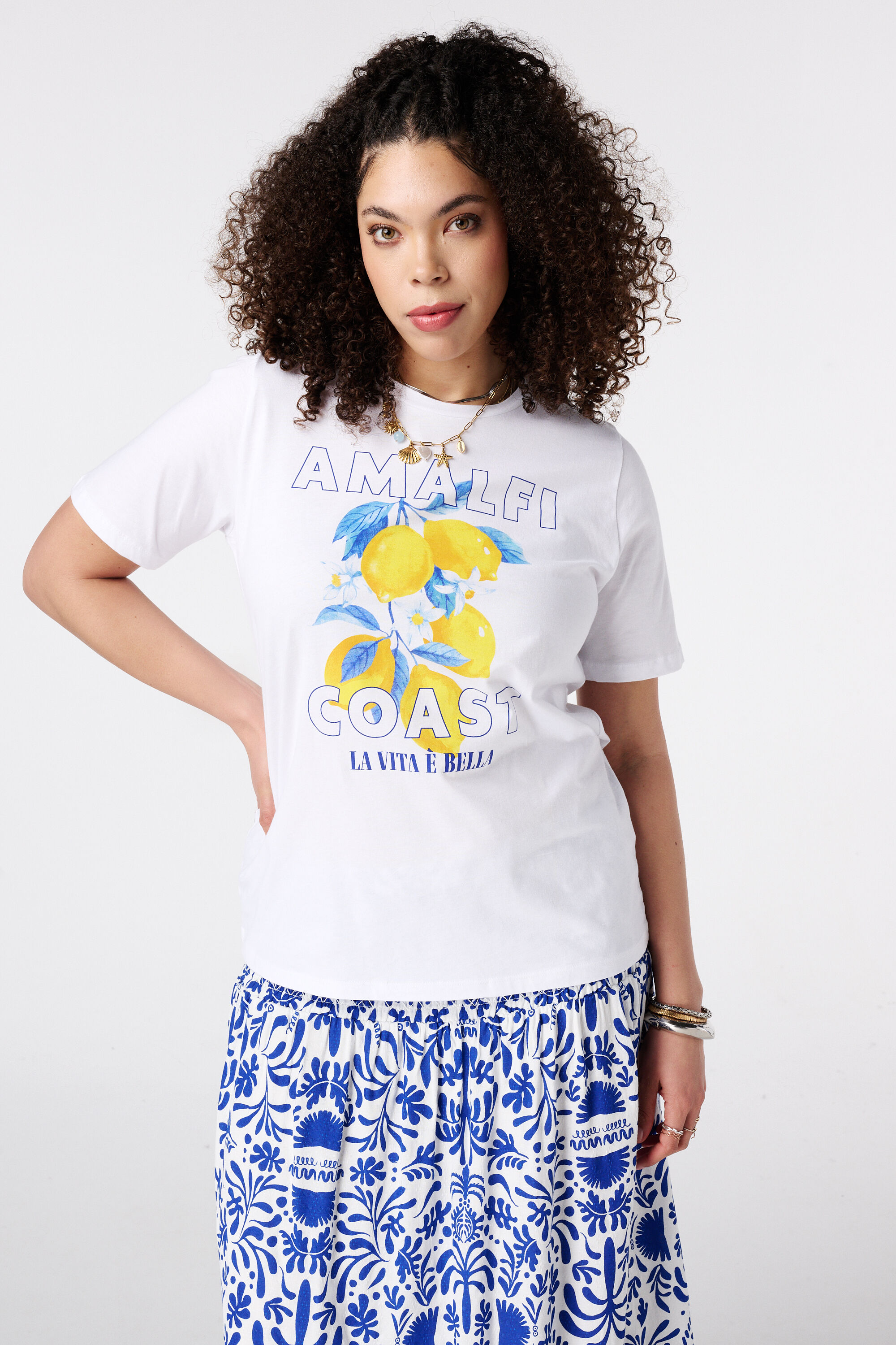 T-Shirt mit Schriftzug