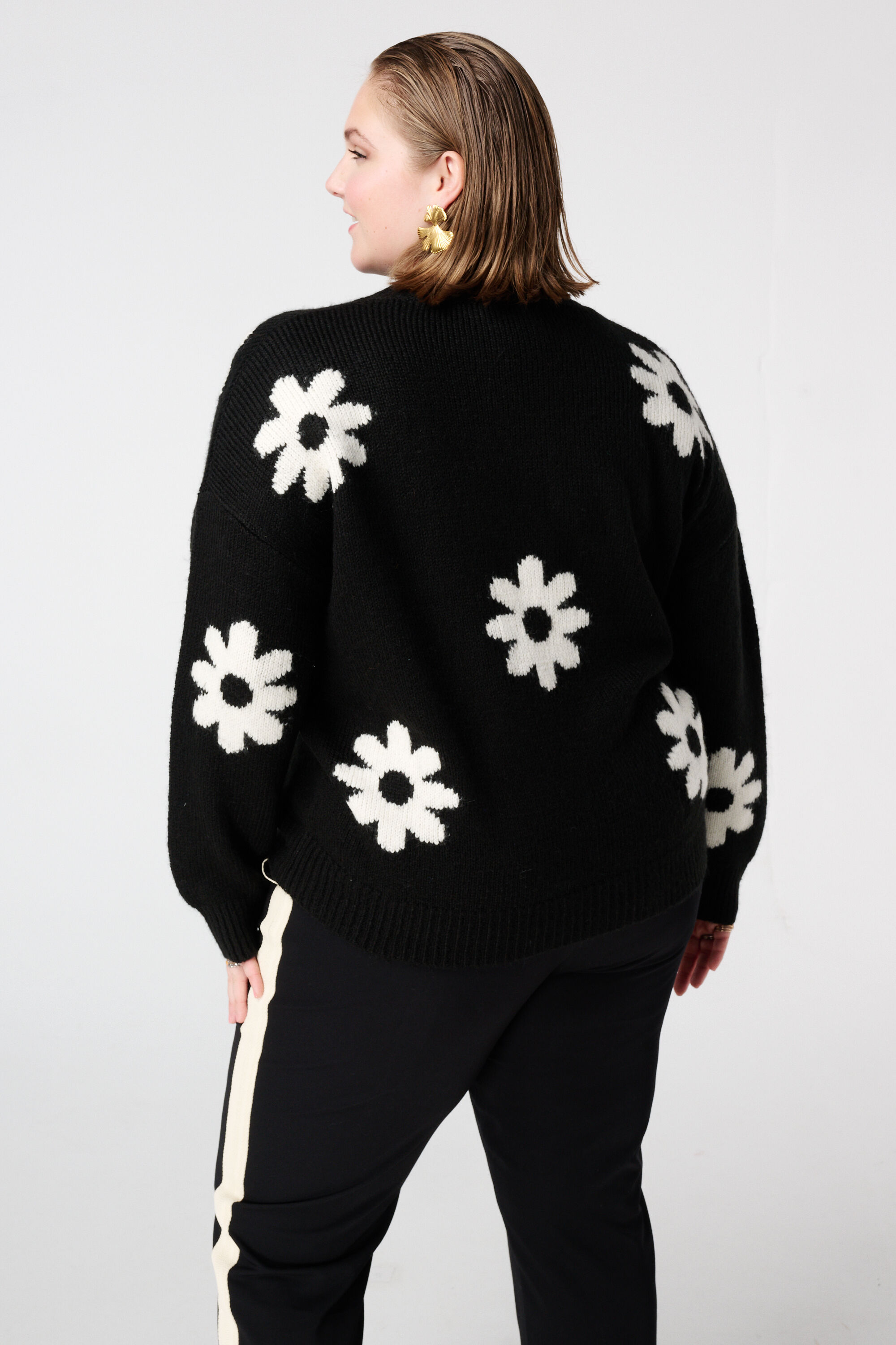 Pullover mit Blumenprint image number 3