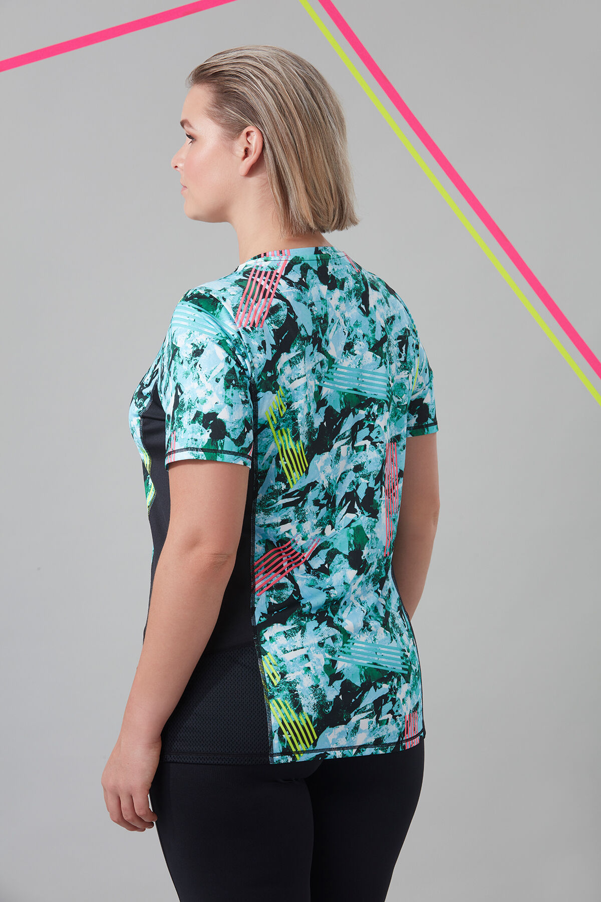 Sport-Top mit Grafik-Print image number 4