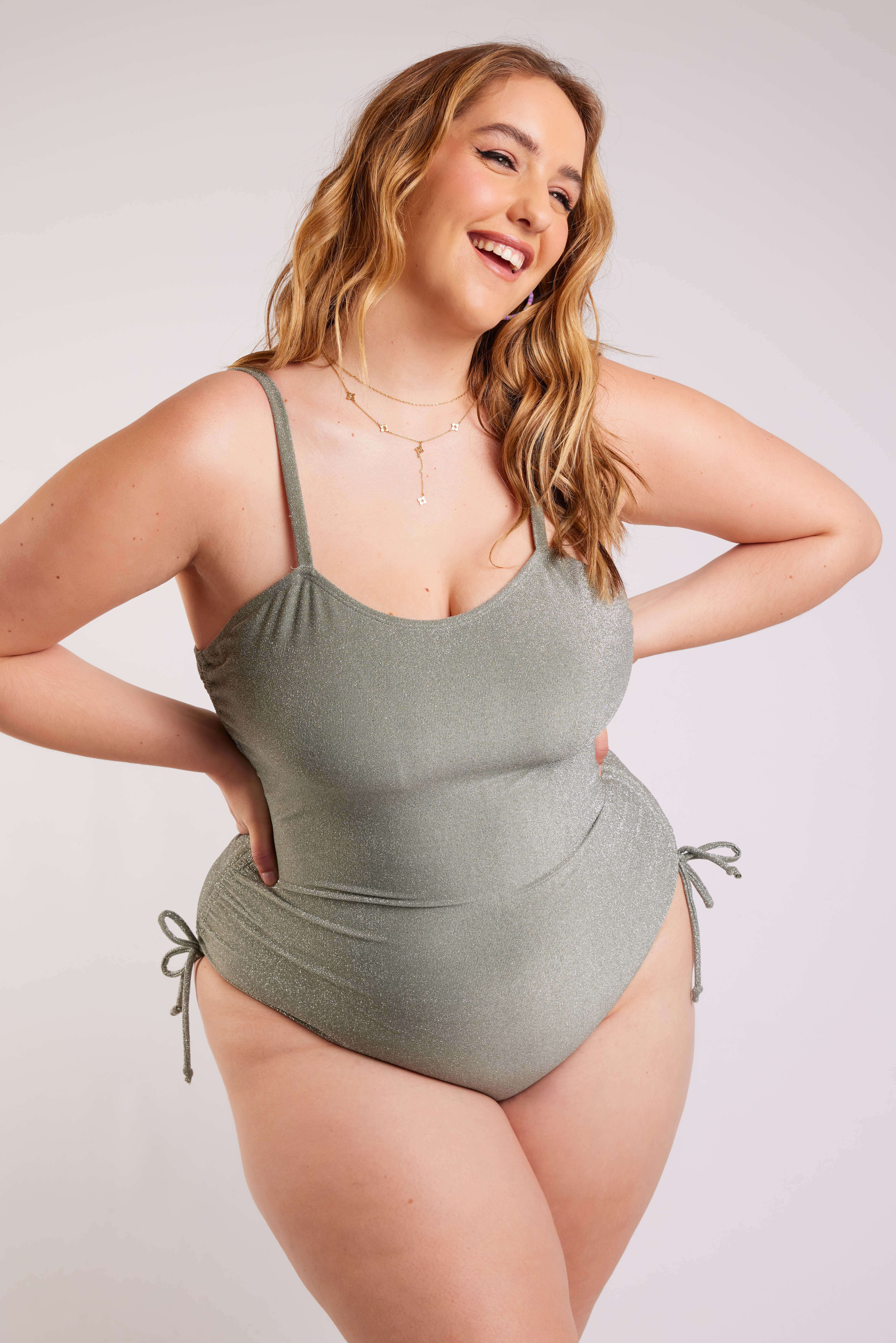 Badeanzug mit Glitzer image number 7