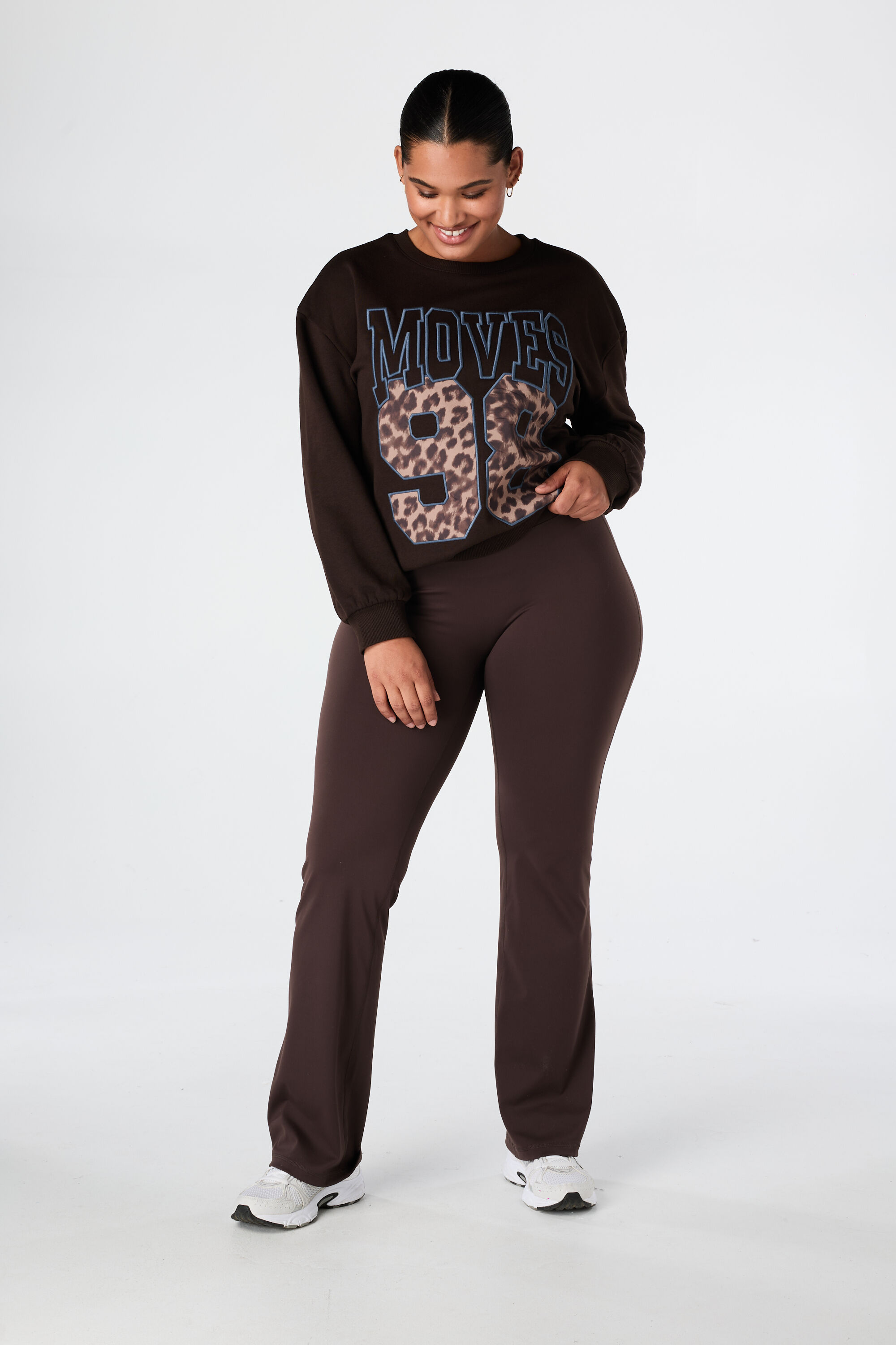 Sweatshirt mit sportivem Print image number 3