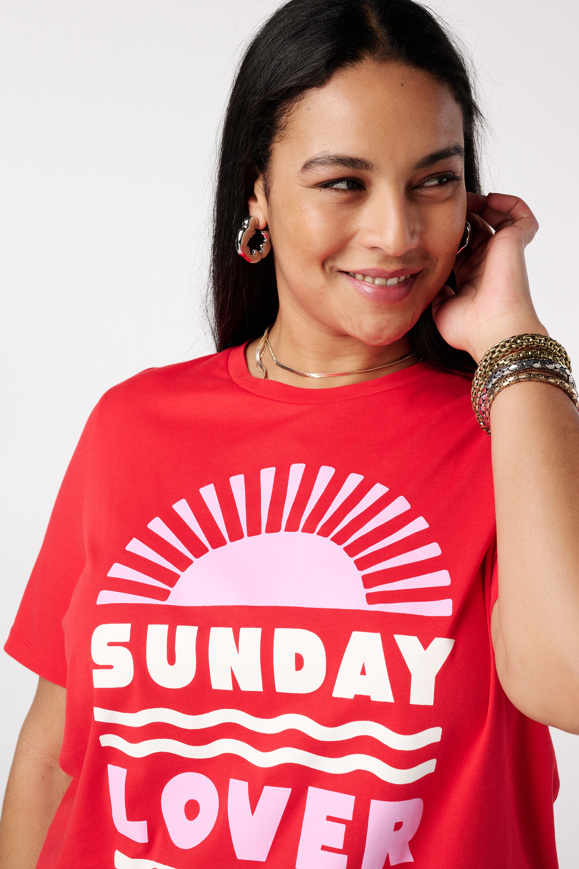 T-Shirt mit Aufdruck image number 4