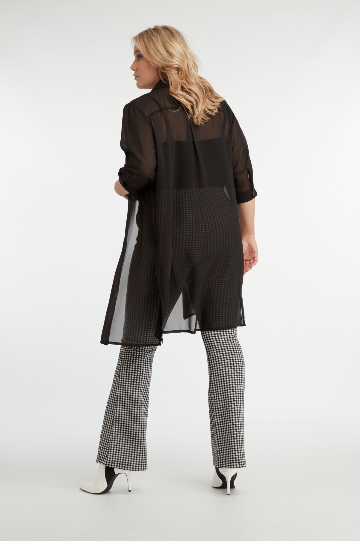 Durchsichtige Bluse image number 3