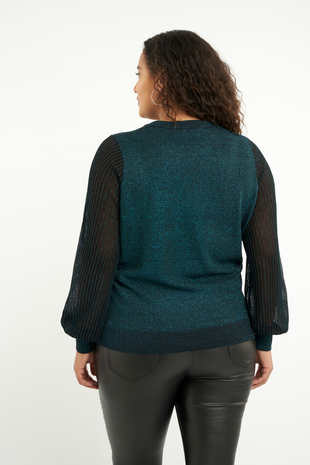 Pullover mit Glitzerdetail image number 4