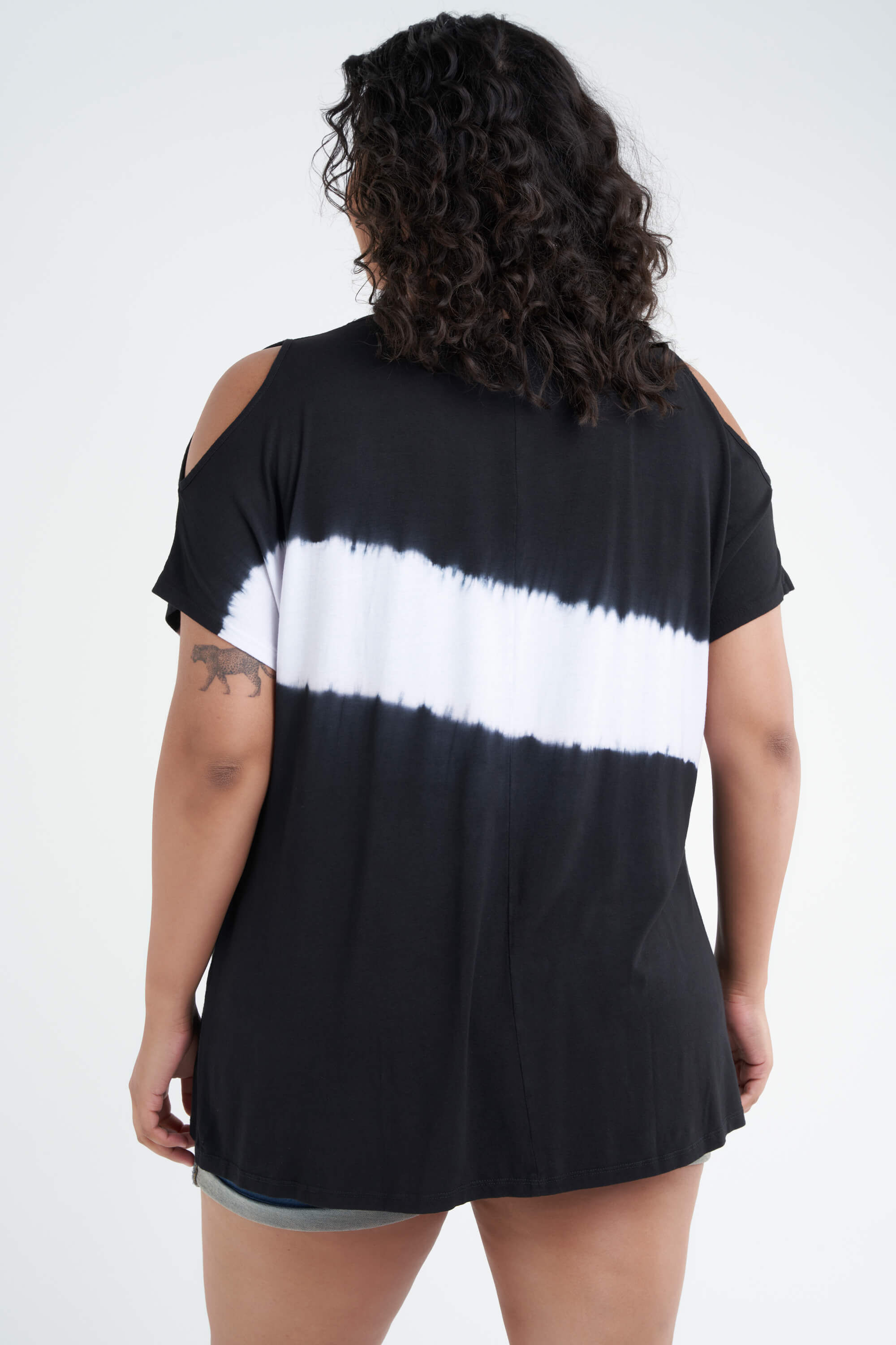 T-Shirt mit Batik-Print image number 3