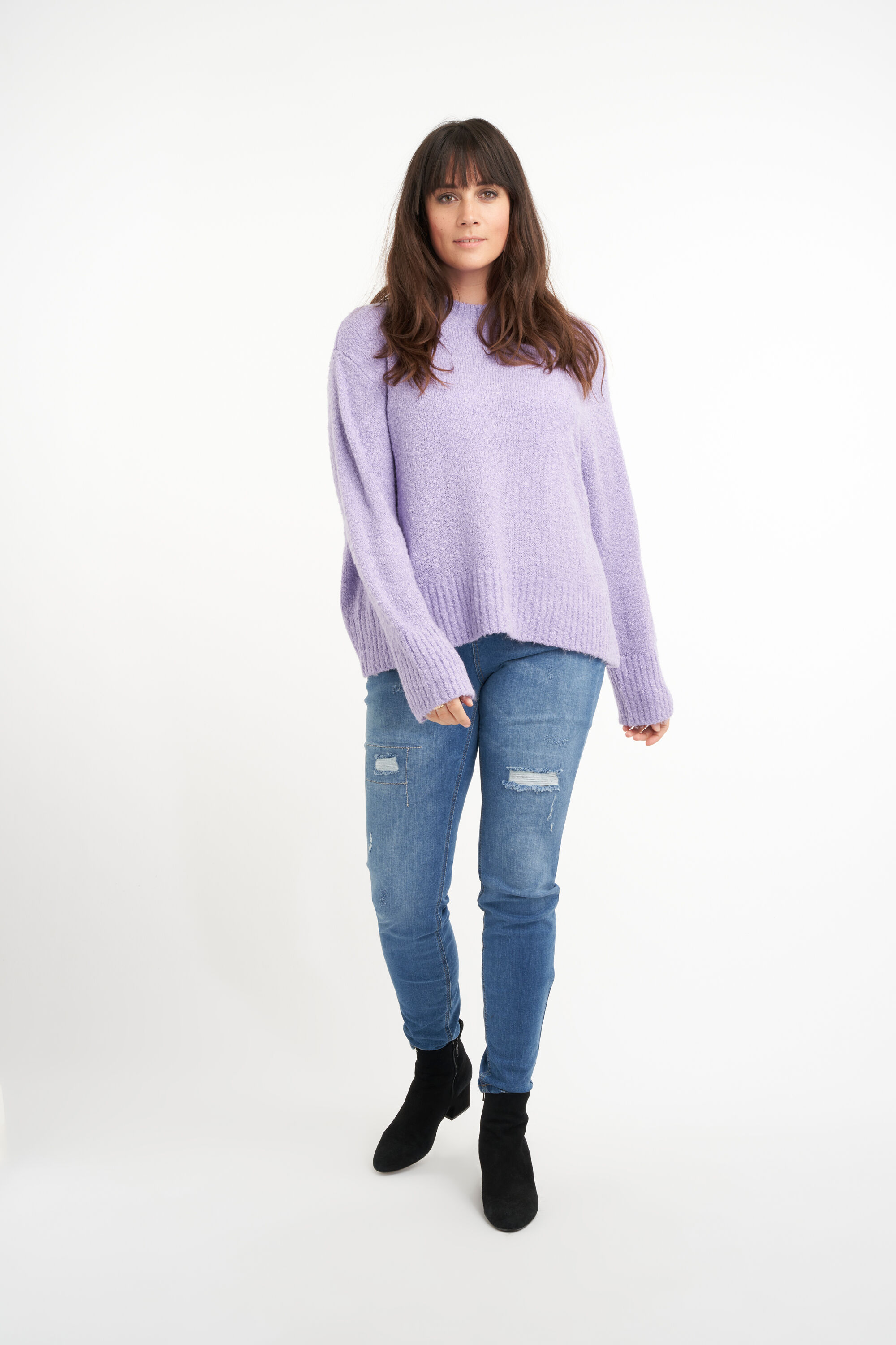 Pullover mit Boucl&eacute;-Effekt image number 5