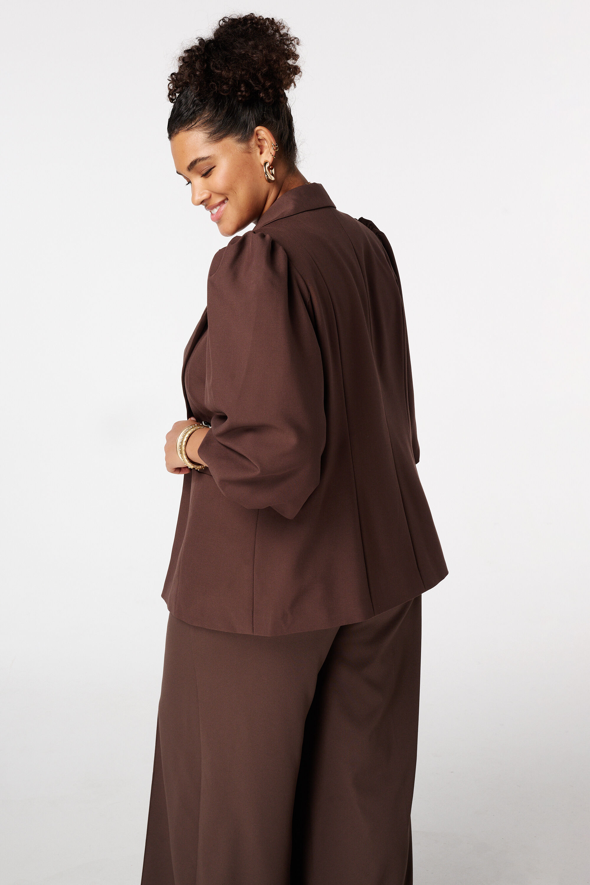 Blazer mit Puff&auml;rmeln image number 1