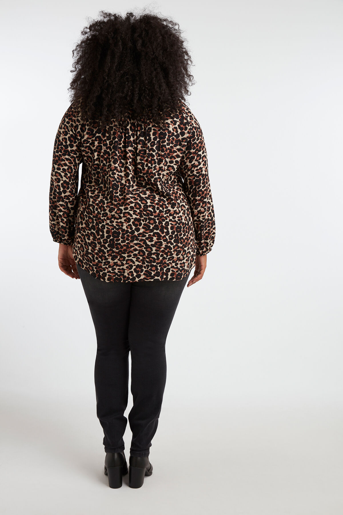 Bluse mit Print image number 5