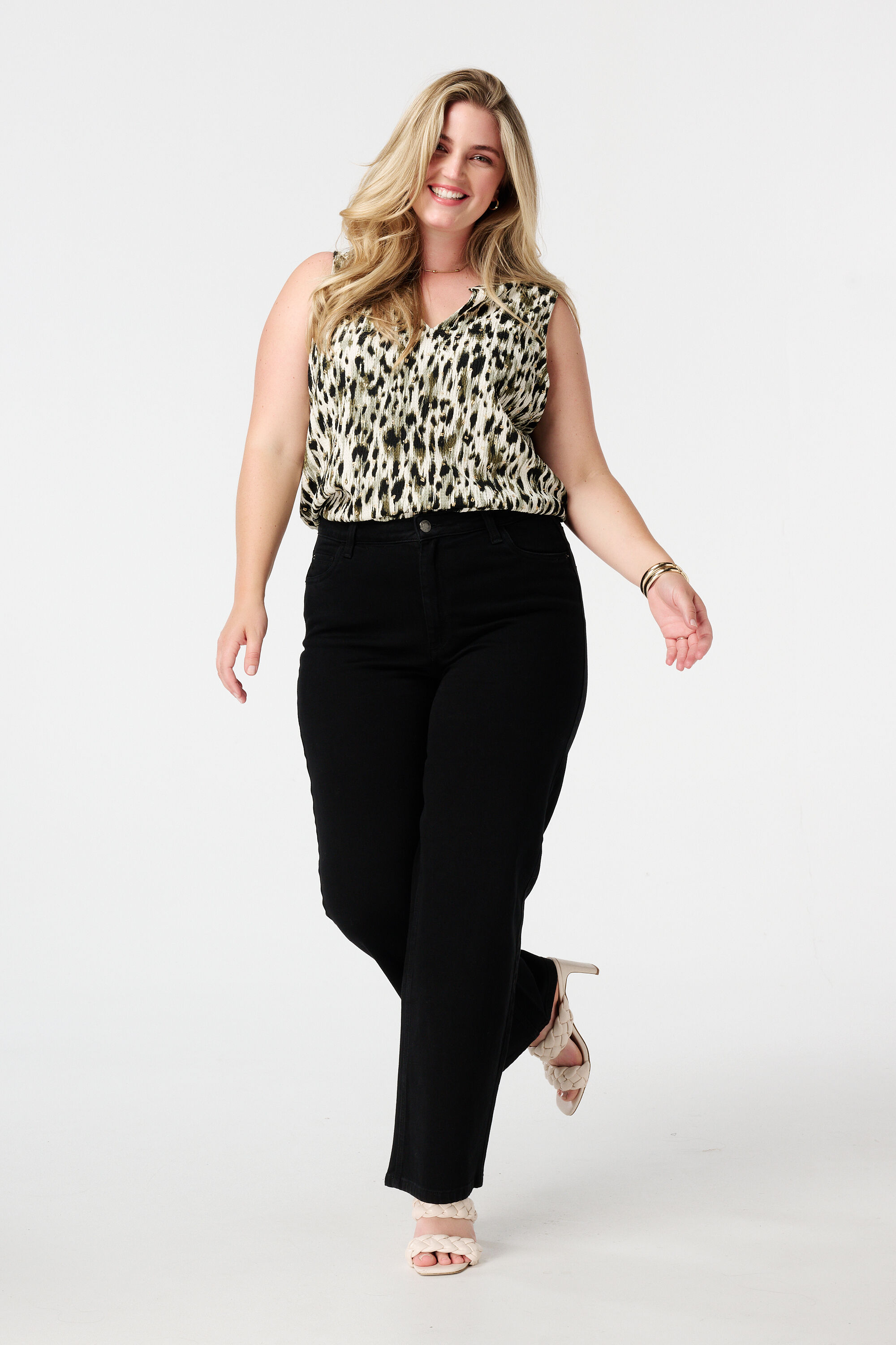 Bedrucktes &auml;rmelloses Top image number 5