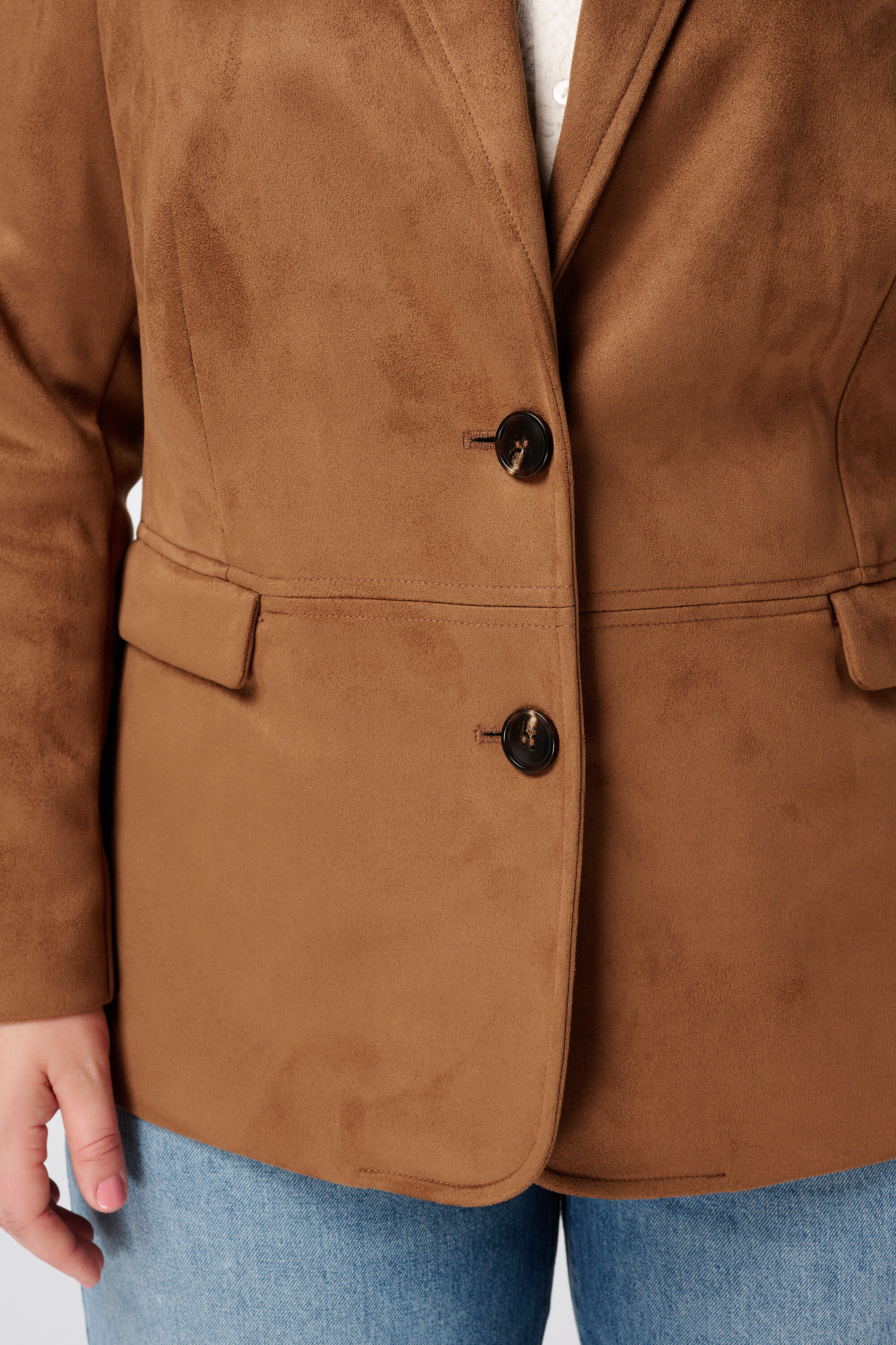 Blazer in Wildlederoptik image number 6