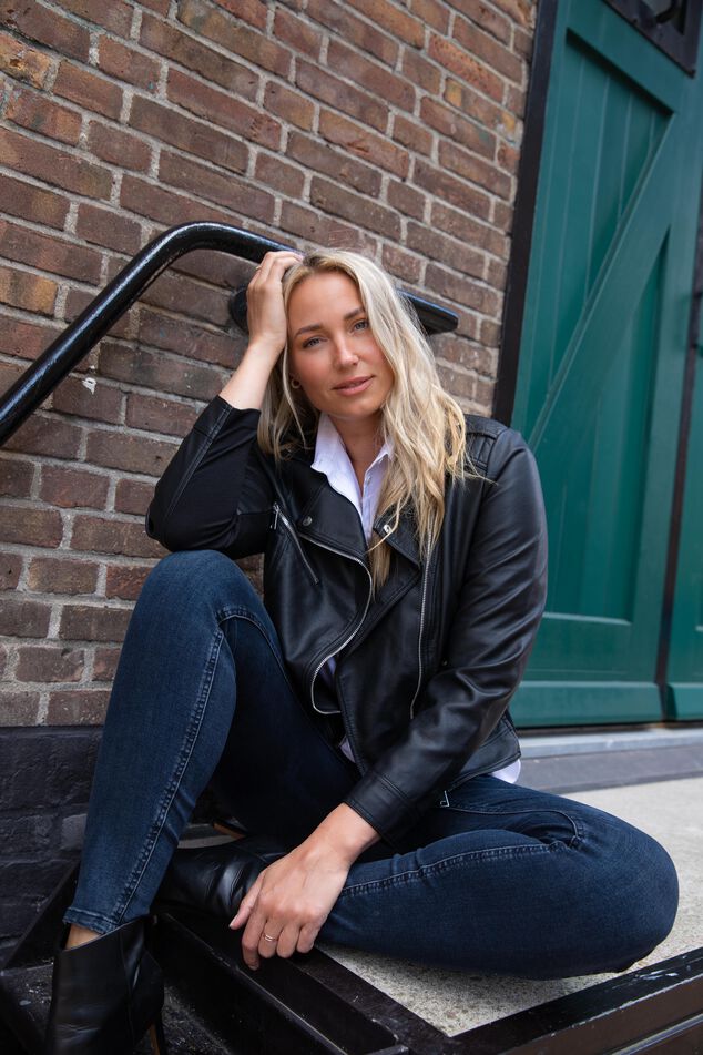 Biker-Jacke aus Kunstleder image number 0