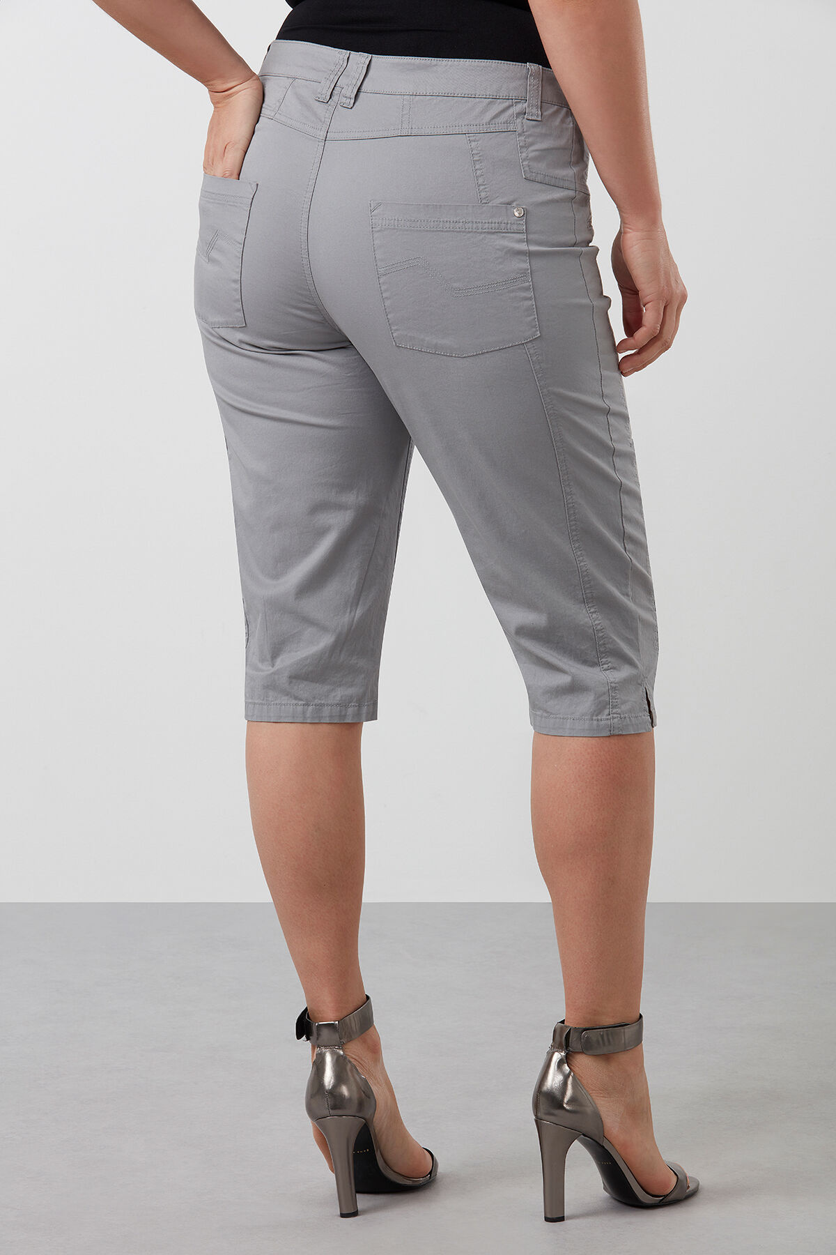 Capri-Hose aus Baumwolle image number 3