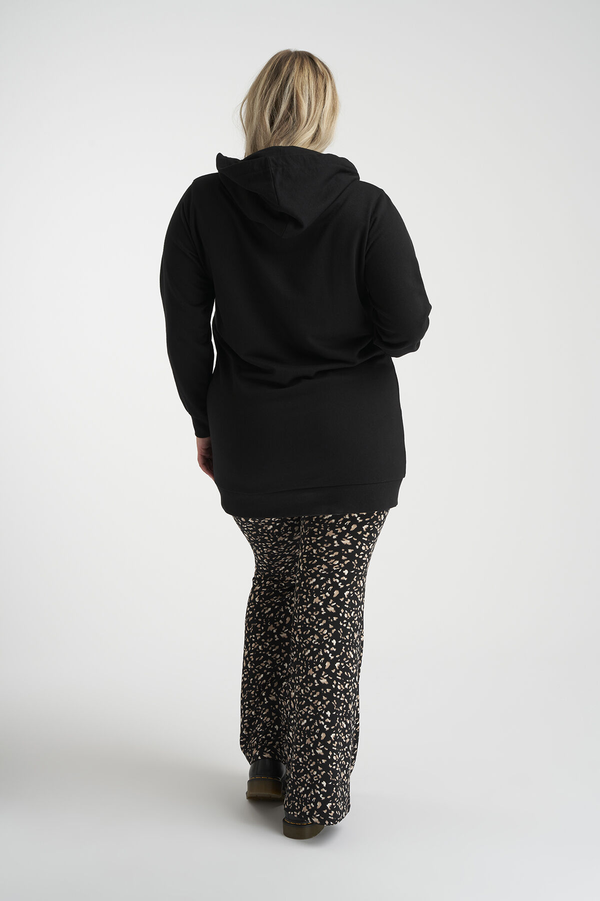 Langes Sweatshirt mit Print image number 3