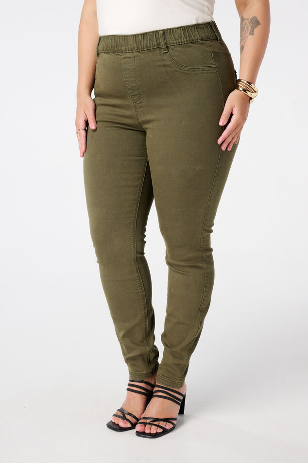 Treggings im Jeans-Look image number 5