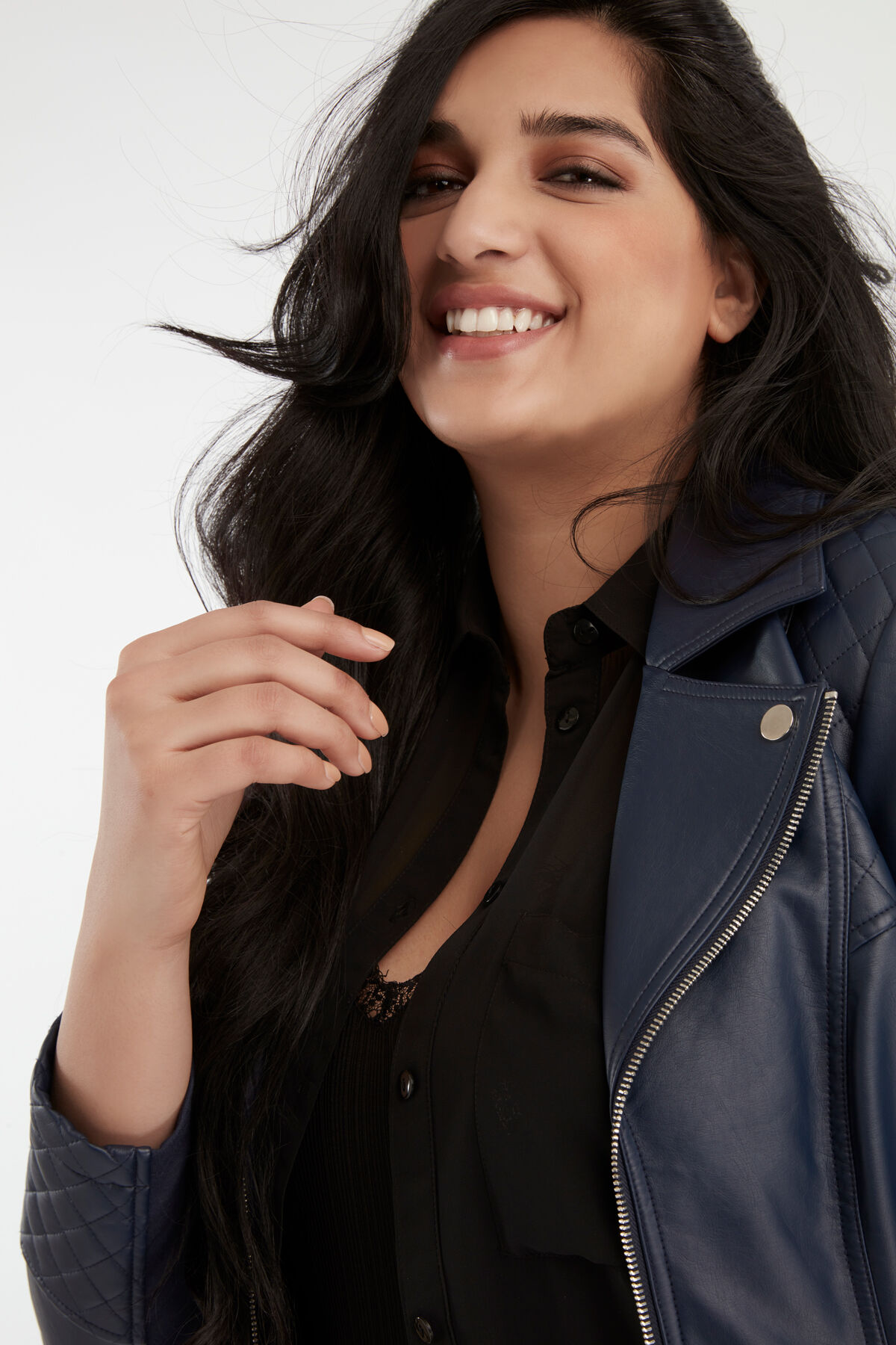 PU-Kunstlederjacke image number 3