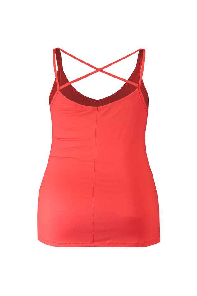 Cami-Top mit Spaghetti-Trägern image number 2