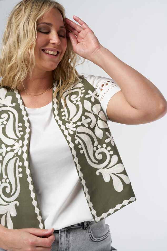 Bestickte Weste  image number 6