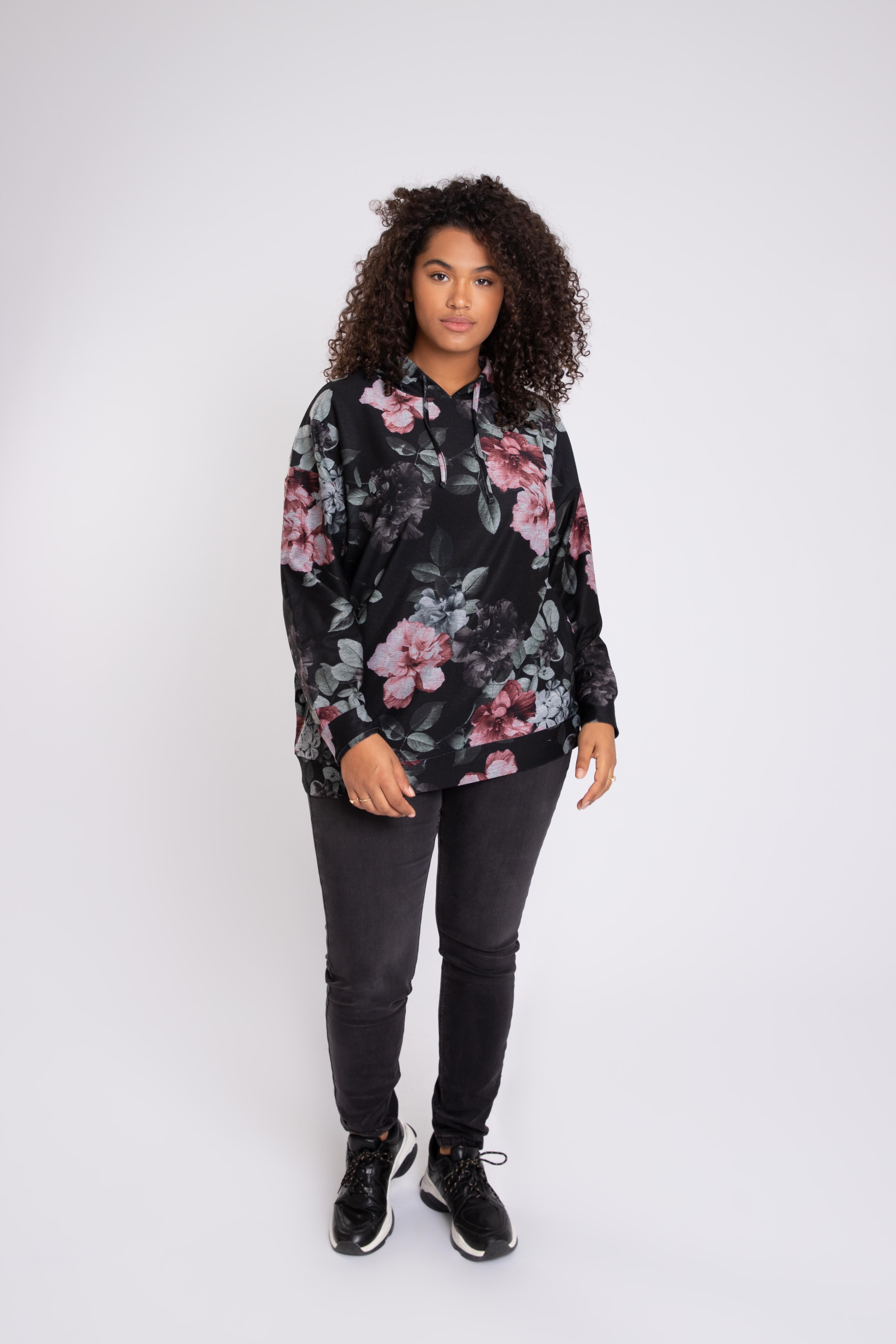 Sweatshirt mit Blumen-Print image number 5