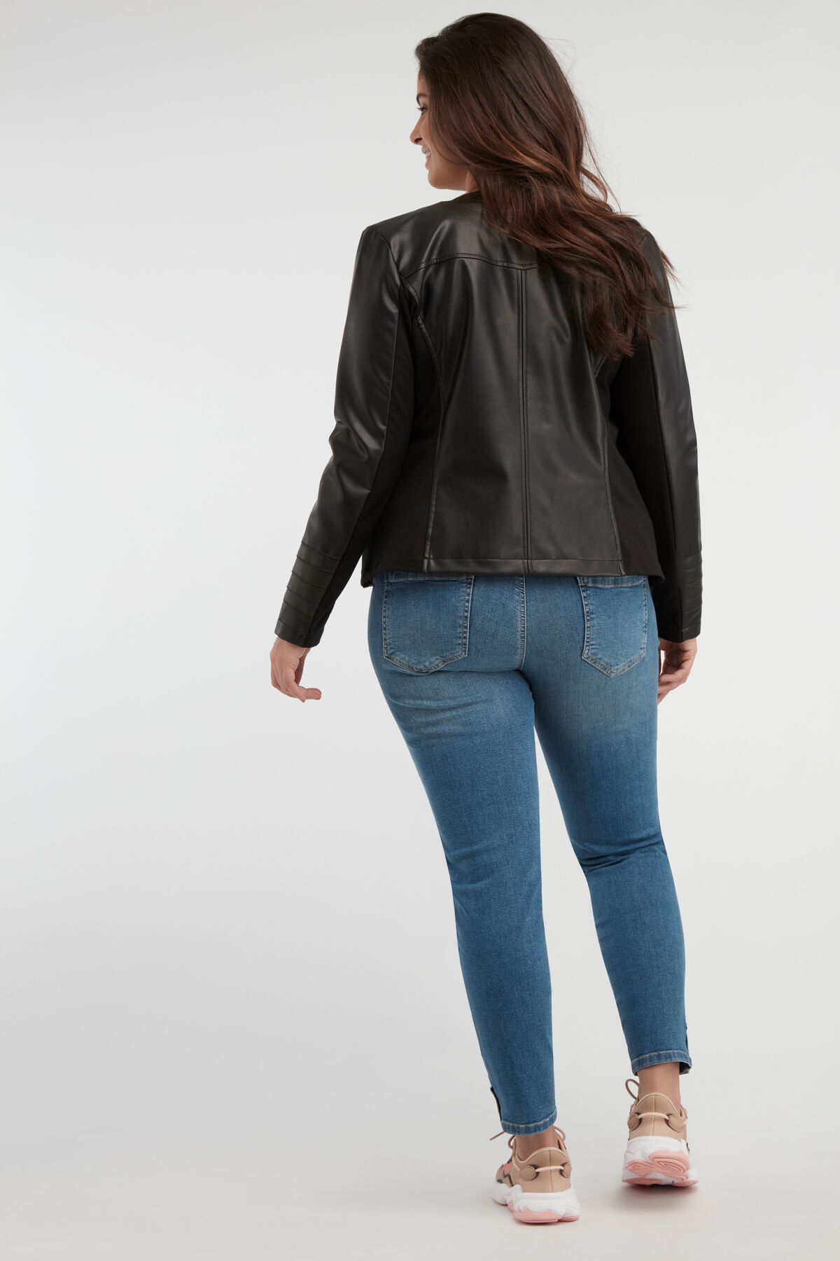 PU-Kunstlederjacke image number 4