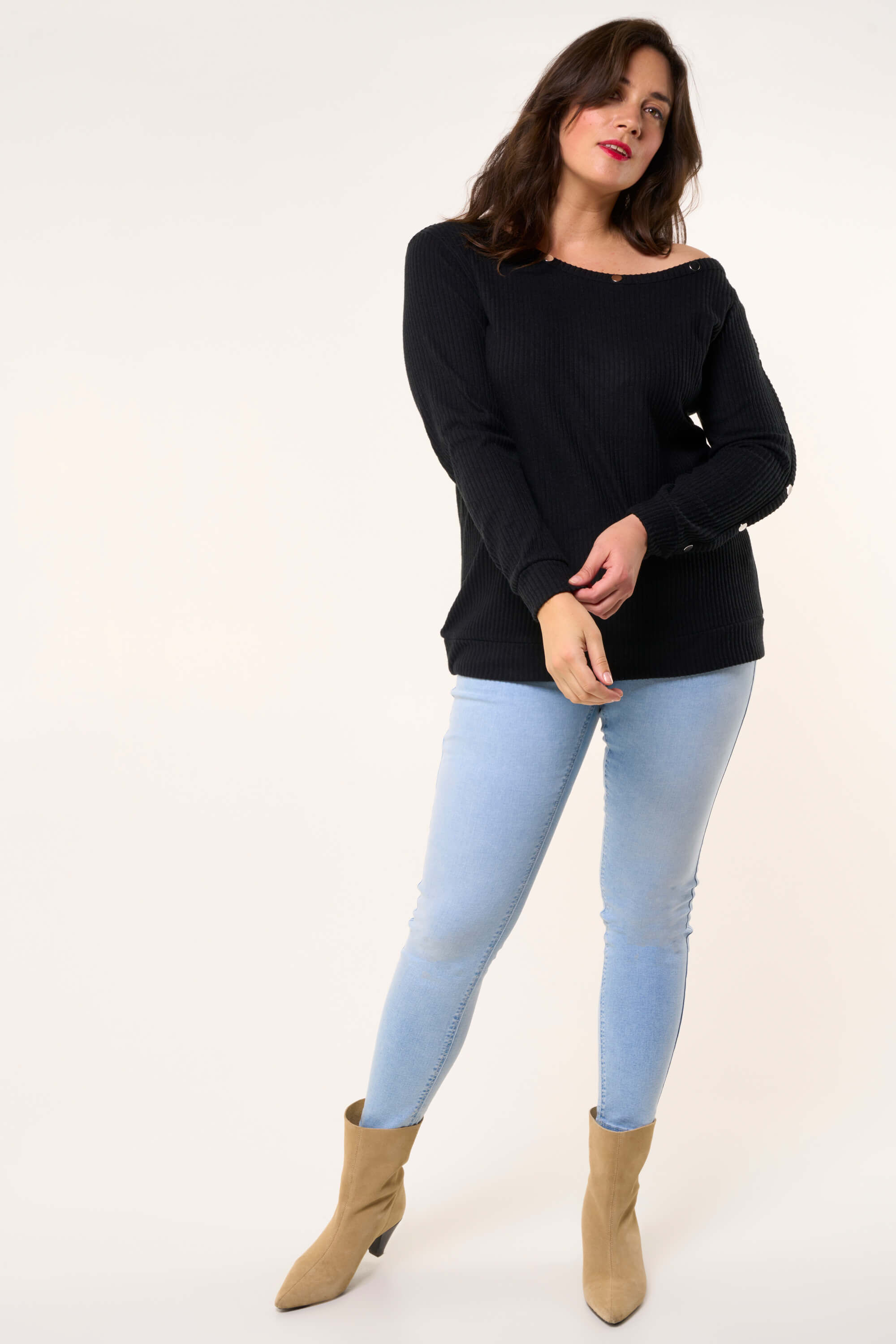 30 Inch Slim-Fit-Treggings POPPY image number 6